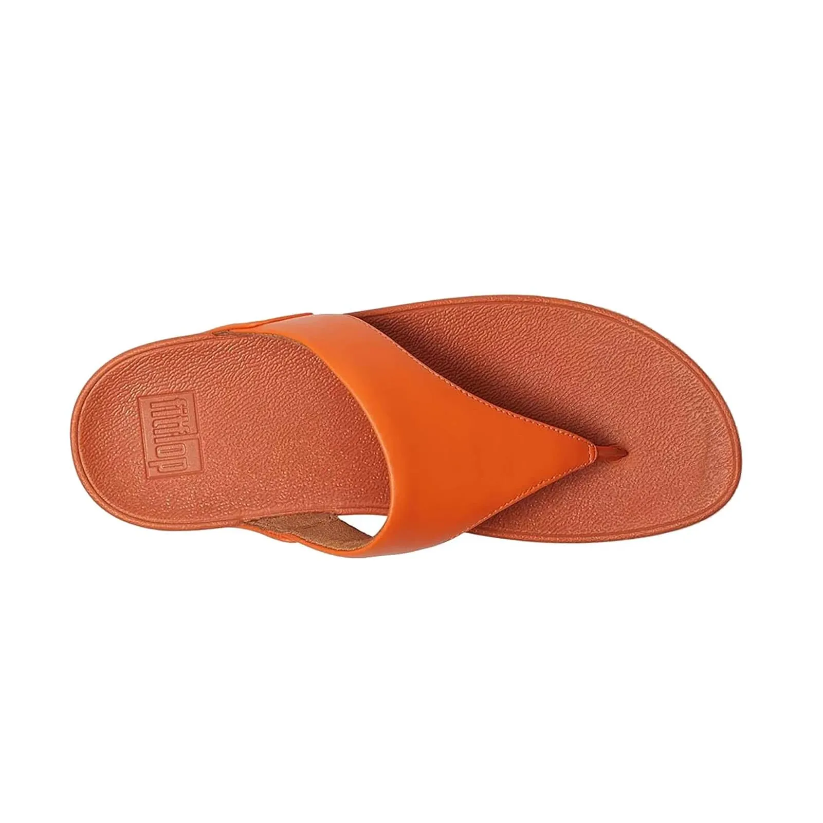Fitflop Lulu Leather Toepost, Sandali Donna, Satsuma, 37 EU - immagine 7