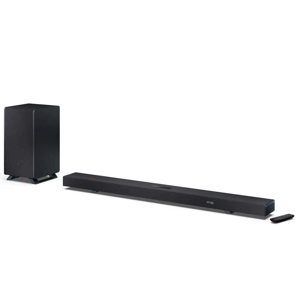 Sharp Q Soundbar per TV HT-SBW55121(BK) – Nero – 650W 5.1.2 Dolby Atmos - immagine 1