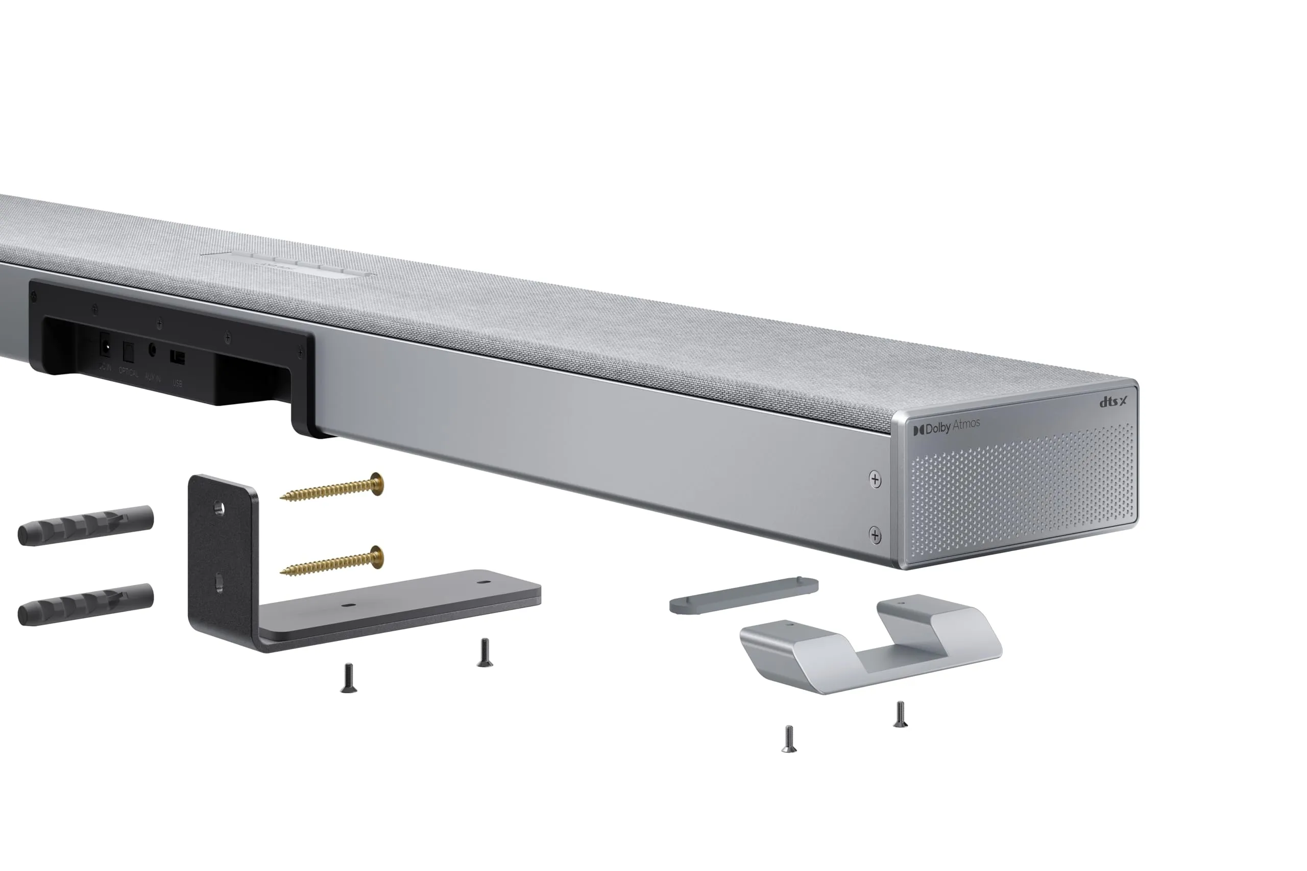 Sharp Q Soundbar per TV HT-SBW55121(SL) – Argento – 650W 5.1.2 Dolby Atmos - immagine 7