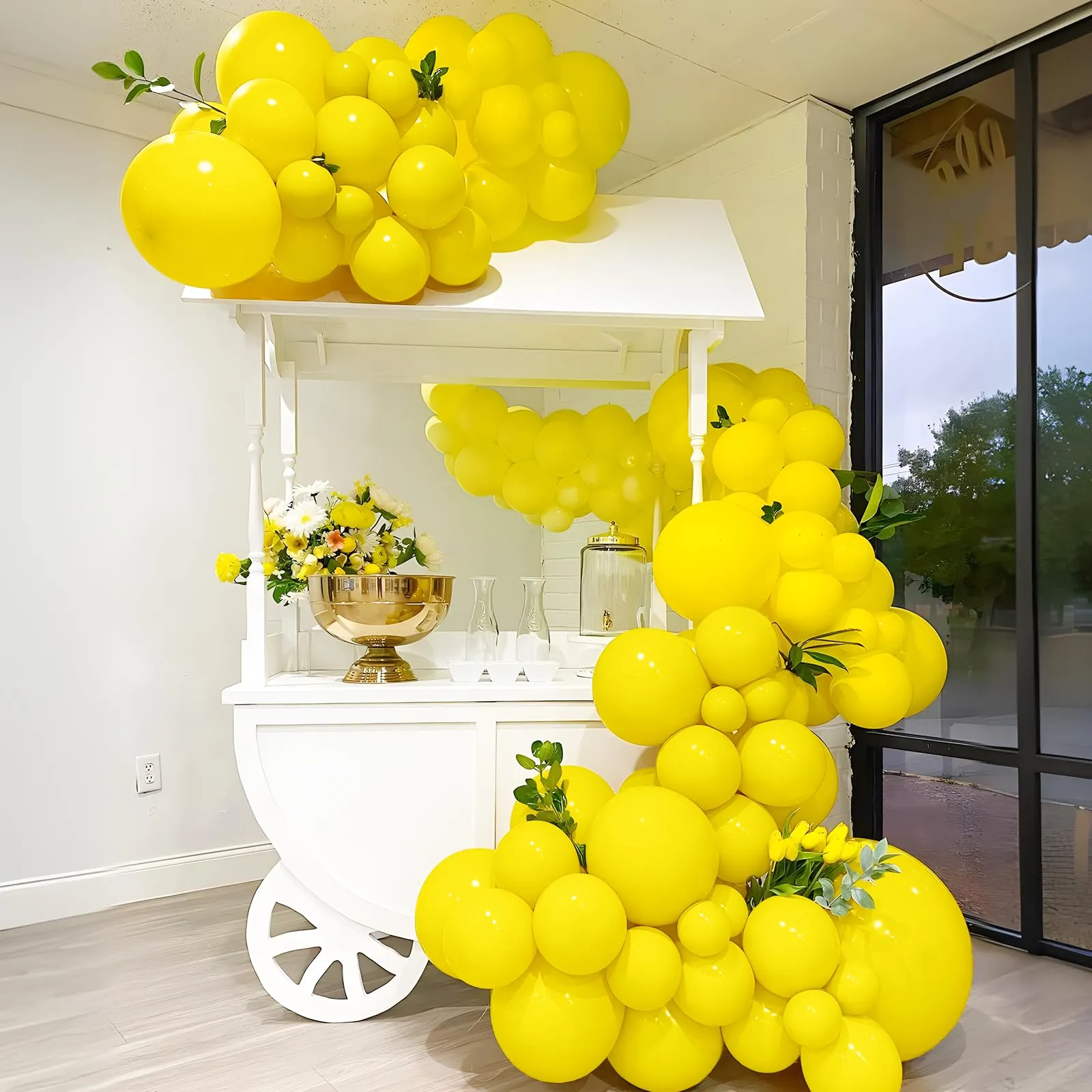 Unisun Palloncini Gialli, 50 Pezzi 12 Pollici Palloncini Gialli Opachi - immagine 4