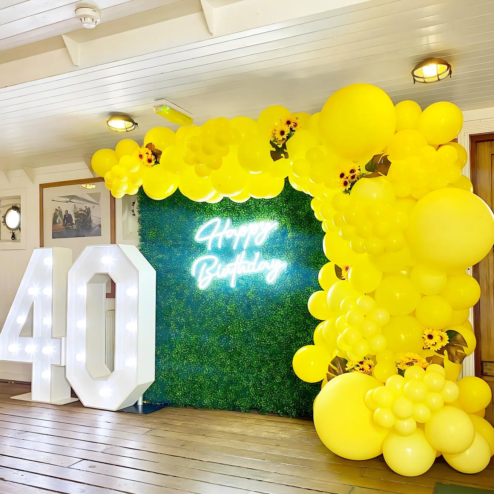 Unisun Palloncini Gialli, 50 Pezzi 12 Pollici Palloncini Gialli Opachi - immagine 6