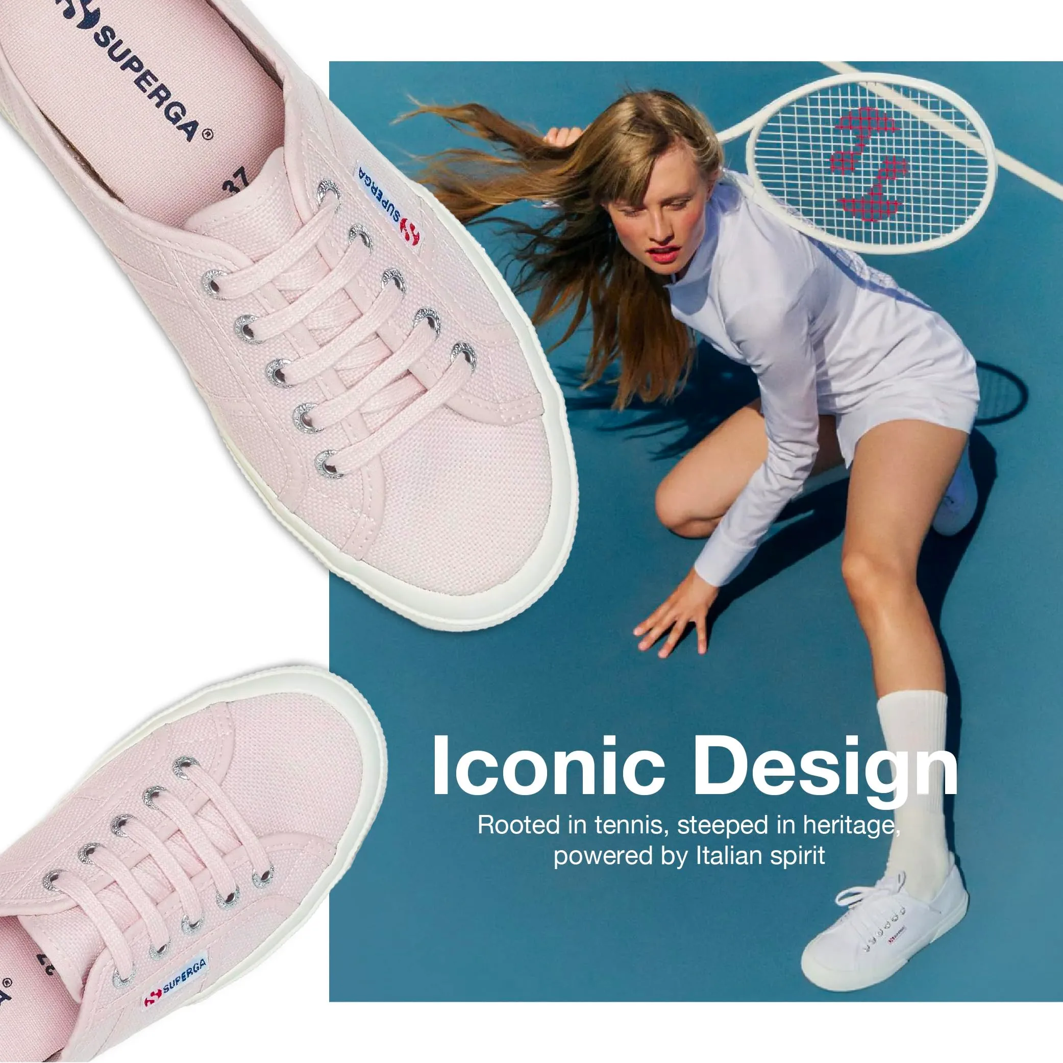 Superga Unisex 2750-cotu Classic_s000010Low-Top, Pinkish Avorio, 35 EU - immagine 4