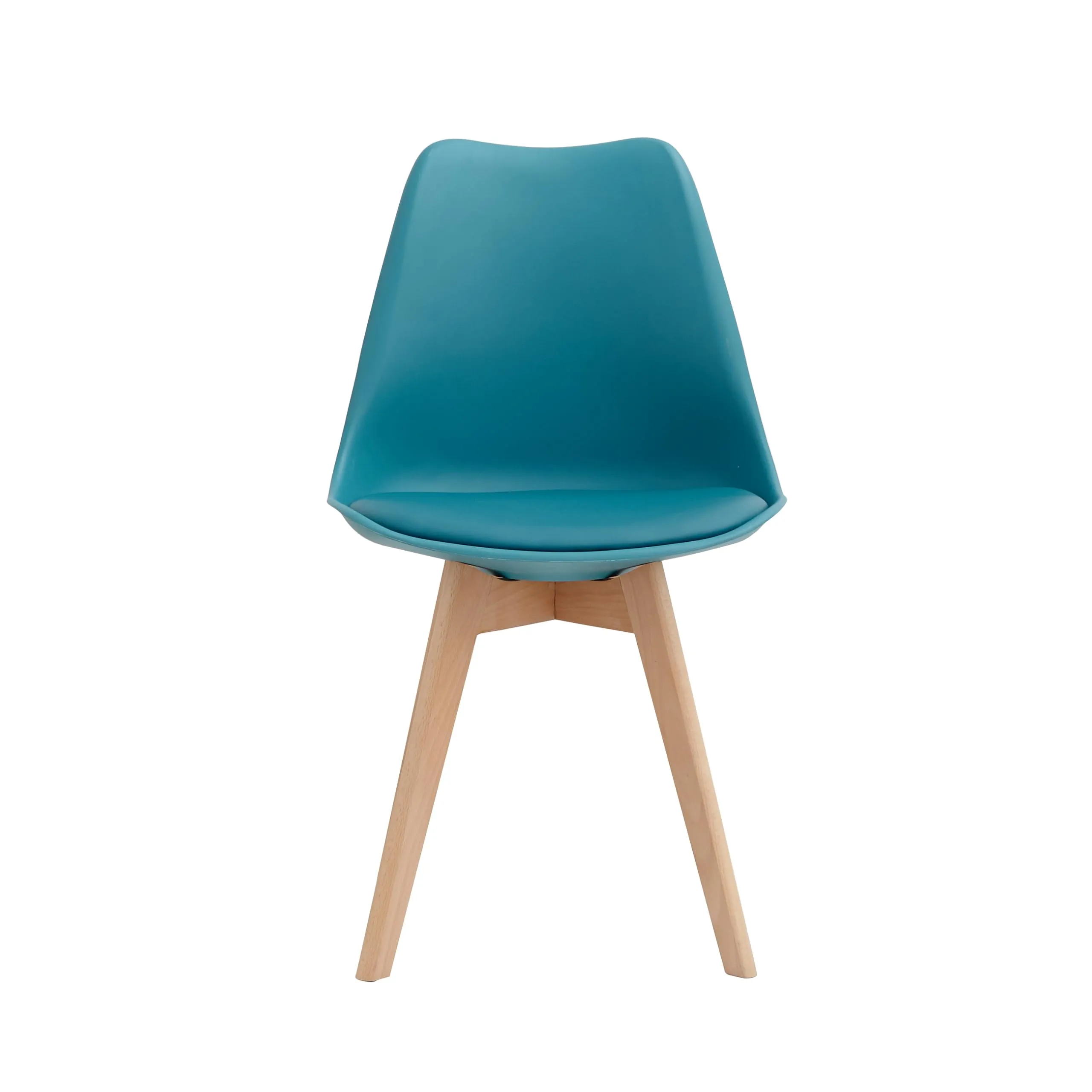 JZGORC Set di 4 Sedie da Sala da Pranzo, Sedie da Cucina Nordica, Sedie da Ufficio con Gambe in Faggio Massello per Camera da Letto, Soggiorno, Cucina - Verde Scuro - immagine 7