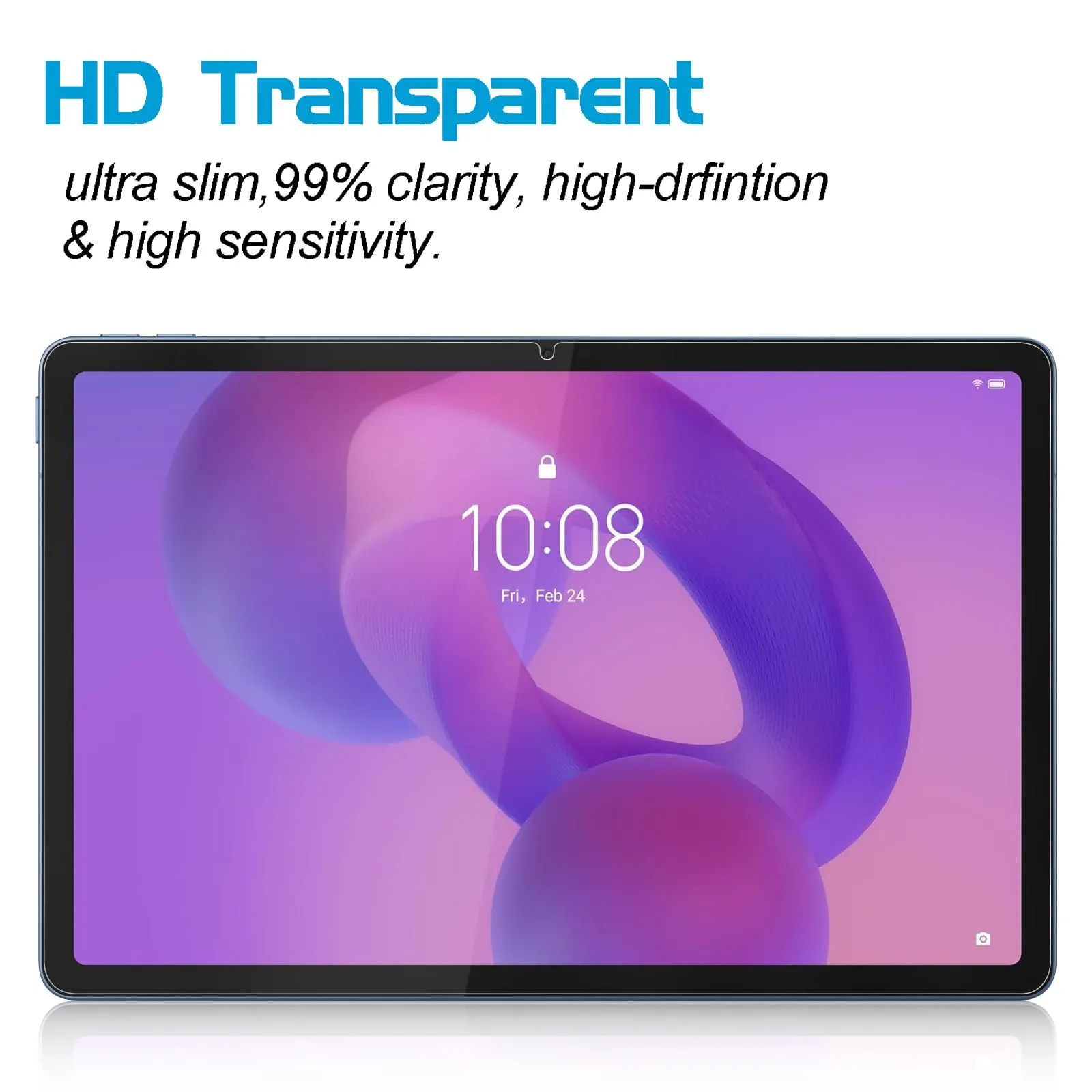 XunyLyee 3 Pack Pellicola per Lenovo Idea Tab 11 Pollici/Lenovo Tab M11 - immagine 4