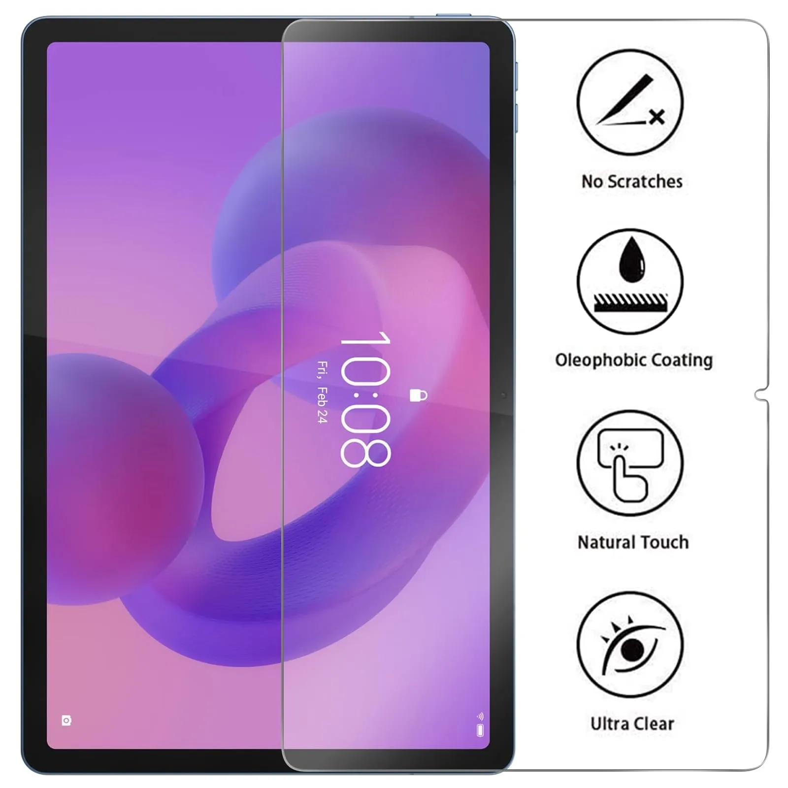 XunyLyee 3 Pack Pellicola per Lenovo Idea Tab 11 Pollici/Lenovo Tab M11 - immagine 5