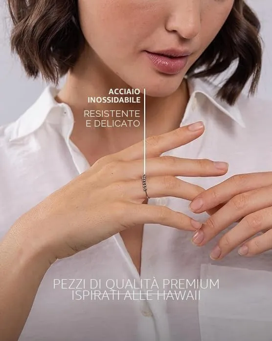 Purelei Antistress Anello Shade (oro rosa) – Anello antistress donna in acciaio inossidabile resistente – Waterproof – Misura 50-60 – Anelli di moda per il tuo look personalizzato - immagine 6