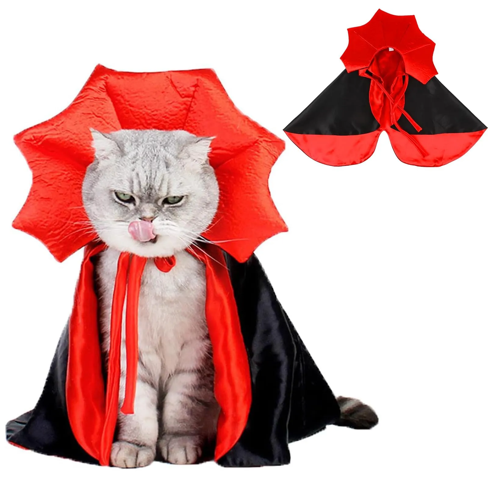 SULOLI Costume Animali Halloween,Mantello per Animali Domestici - immagine 1