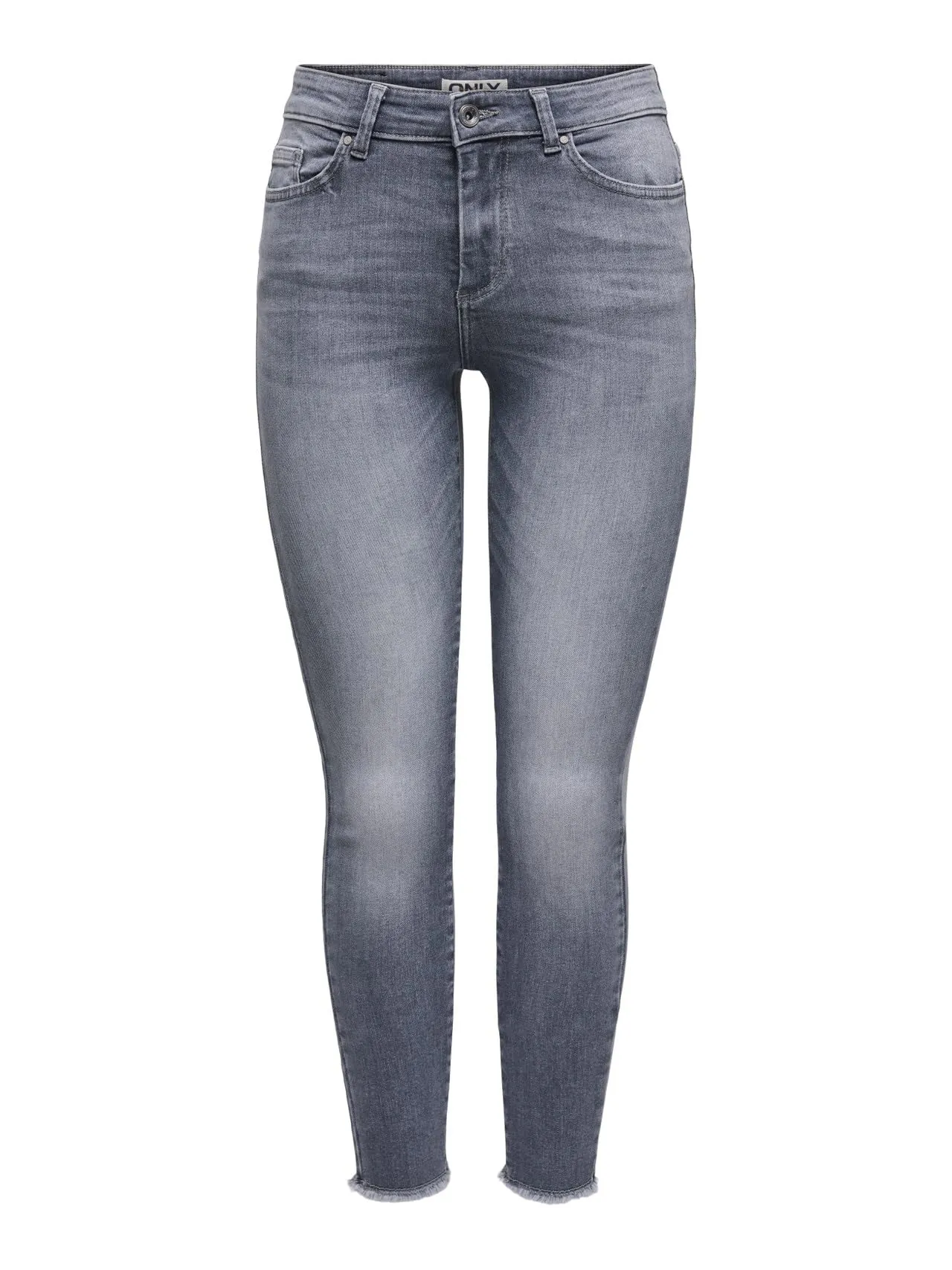ONLY Onlblush Mid Skin Ank RW DNM Tai270 Noos, Denim Grigio Medio, (S) W x 32L - immagine 1