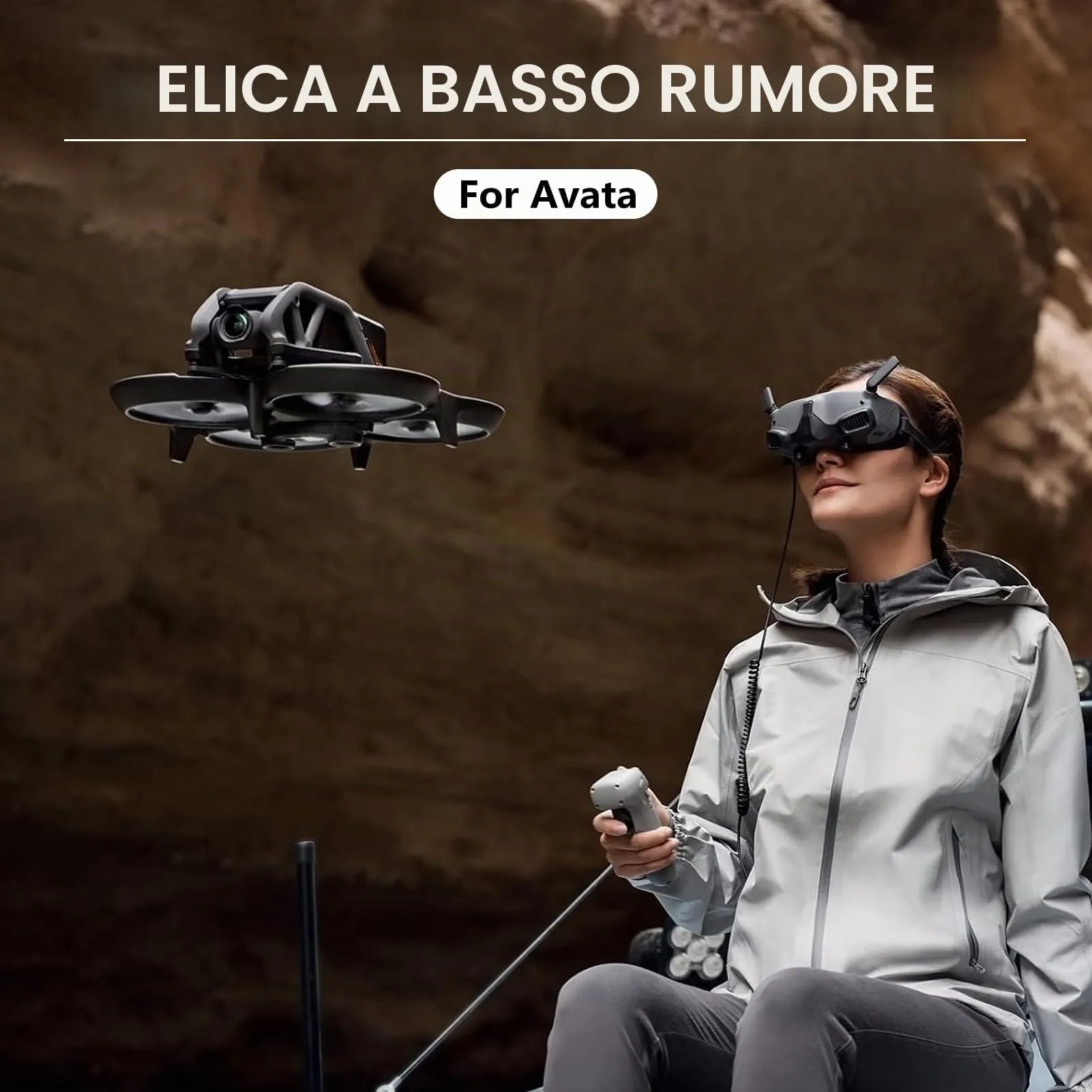 Bocguy Avata Eliche, 4 Pcs Eliche Avatar 2925S con 10 Viti & Cacciavite, Accessori Avata per Sostituzione Drone, Rumore & Stabile - immagine 7