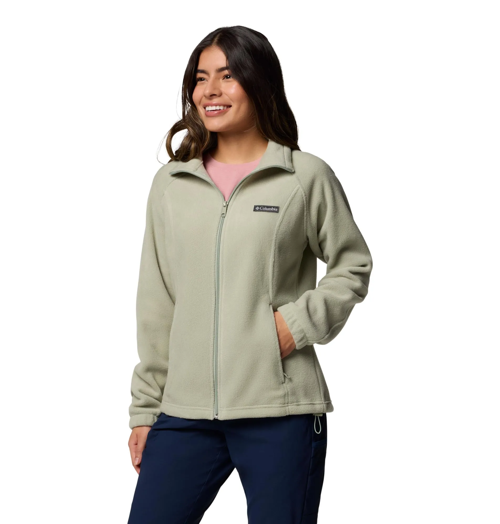 Columbia Benton Springs, Giacca in pile con cerniera da donna - immagine 4