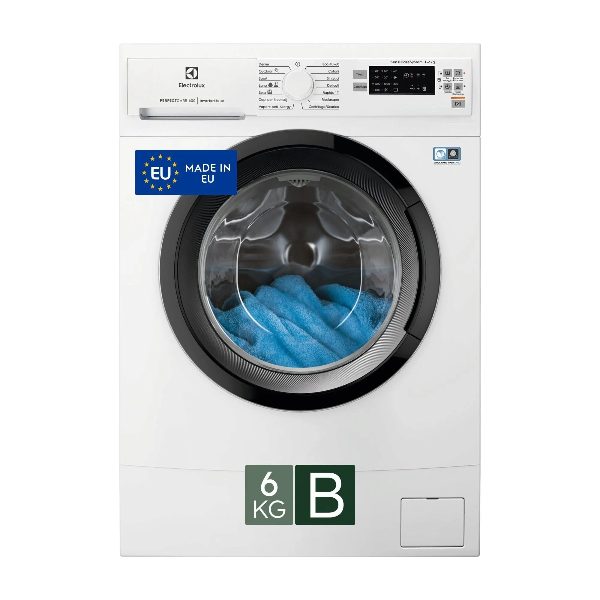 Electrolux Lavatrice Slim 6 kg 1151 giri EW6S526B Bianca - immagine 1
