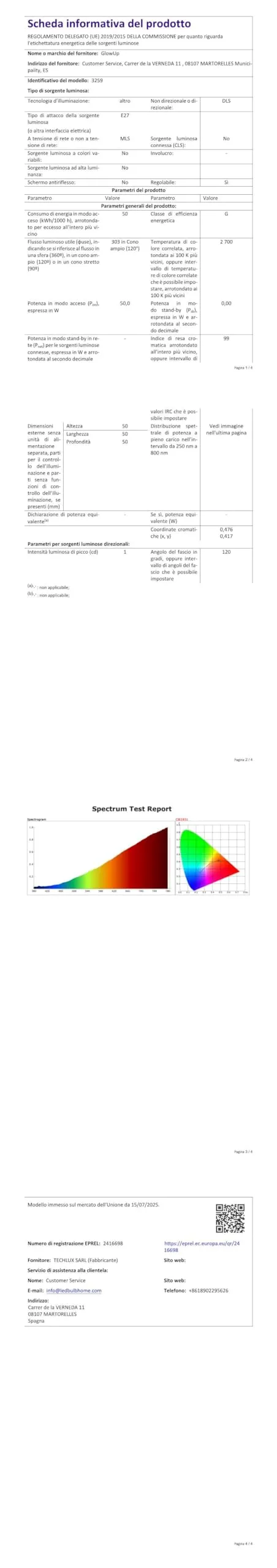 GlowUp Lampada di Calore per Rettili con Timer Ciclico, Luce Calda per Tartarughe con Clip, Lampada per Basking Rotante a 360° per Rettili, Lucertola, Tartaruga, Serpente, Include 2 Lampadine E27 - immagine 8