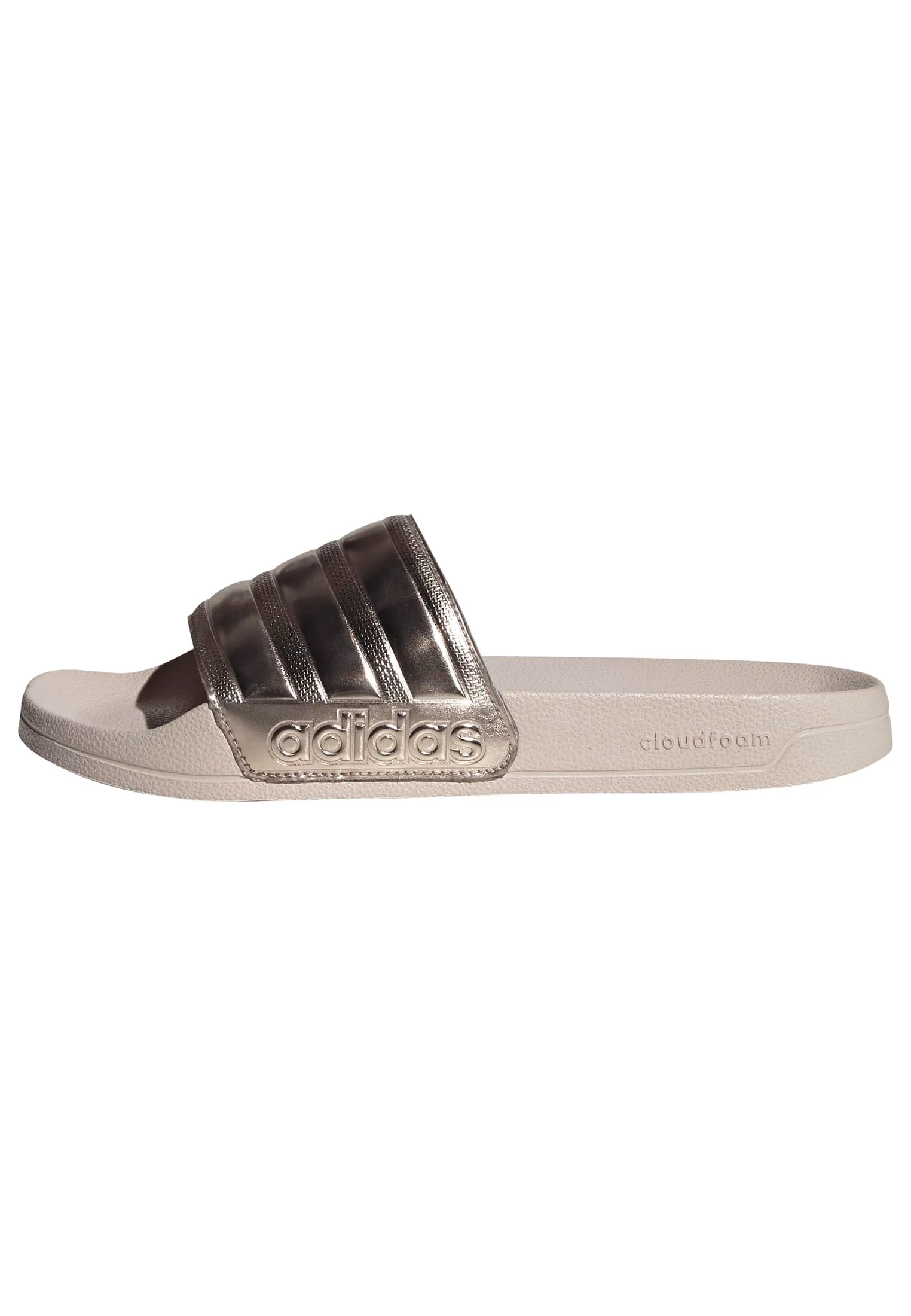 adidas Unisex - Adulto Adilette Shower Slides Sandal, Champagne Met./Champagne Met./Putty Mauve, 37 EU - immagine 1