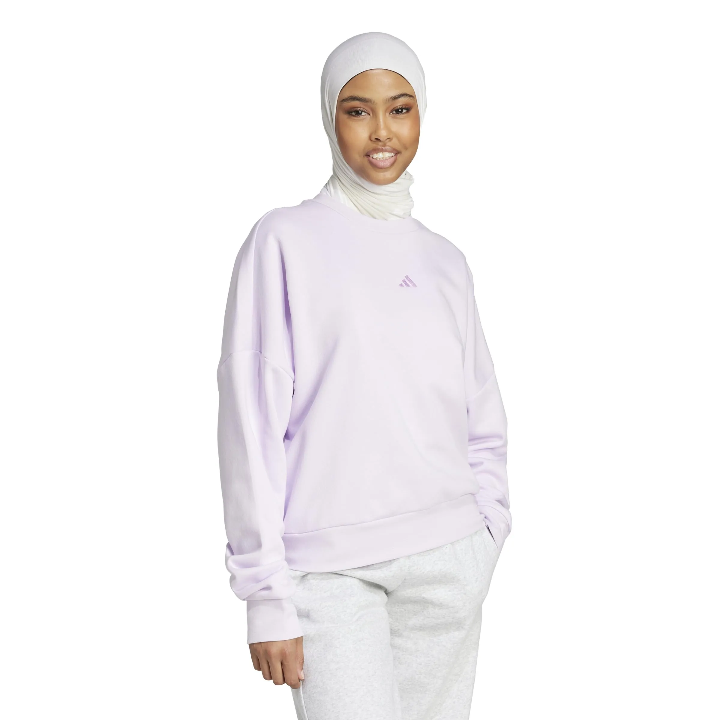 adidas Sportswear Essentials Small Logo Feel Cozy - Felpa da donna, S - immagine 4
