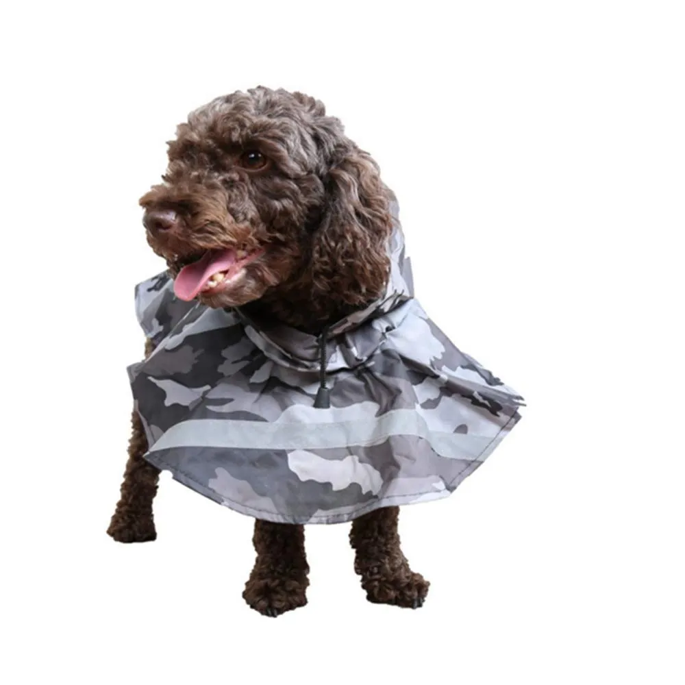KoKoBin Cappottino Catarifrangente per Cani con Cappuccio Ultraleggero Traspirante Impermeabile per Cani di Media e Grande Taglia(Grigio, XL) - immagine 3