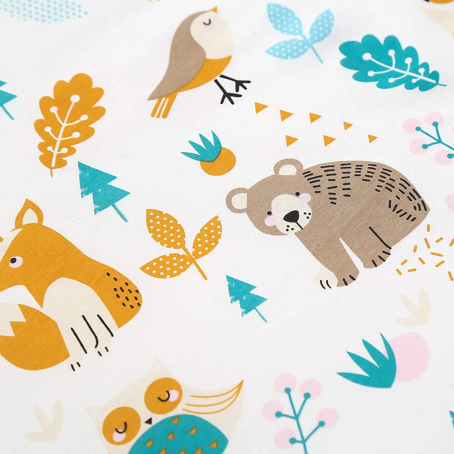 Mosebears Mosbears Sacco nanna invernale per bambini, 2,5 Tog, 100% cotone, diverse dimensioni dalla nascita fino a 24 mesi, adatto per tutto l'anno - immagine 4