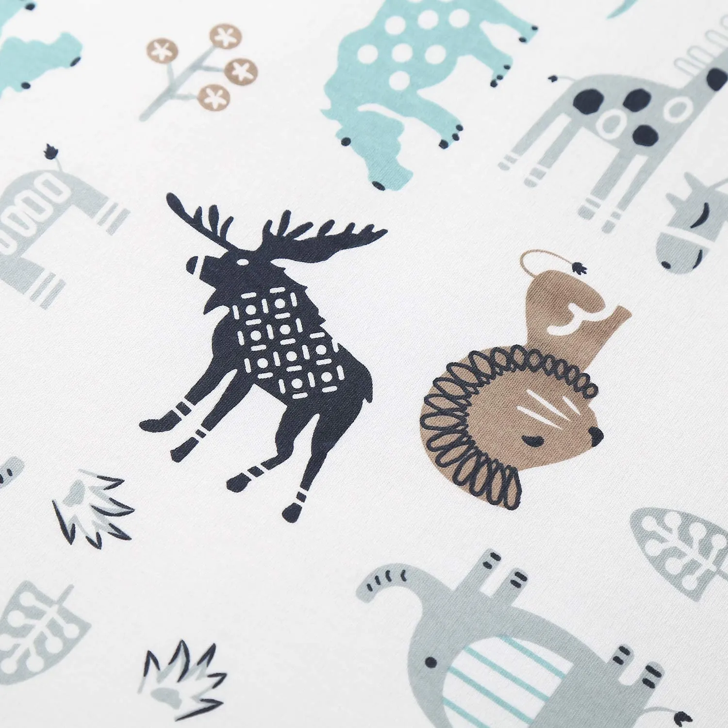 Mosebears Mosbears Sacco nanna invernale per bambini, 2,5 Tog, 100% cotone, diverse dimensioni dalla nascita fino a 24 mesi, adatto per tutto l'anno - immagine 4