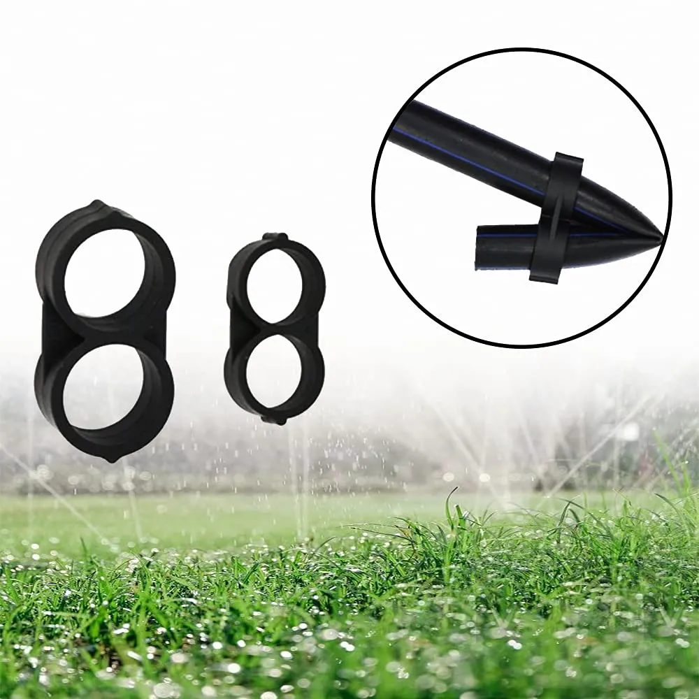 40Pcs Raccordi per Ala Gocciolante, BetterJonny Kit di Raccordi per Irrigazione per Tubi per 16mm Impianto di Irrigazione a Goccia Tee Gomiti Accoppiamento Chiusura Terminale Tappi Terminali - immagine 5