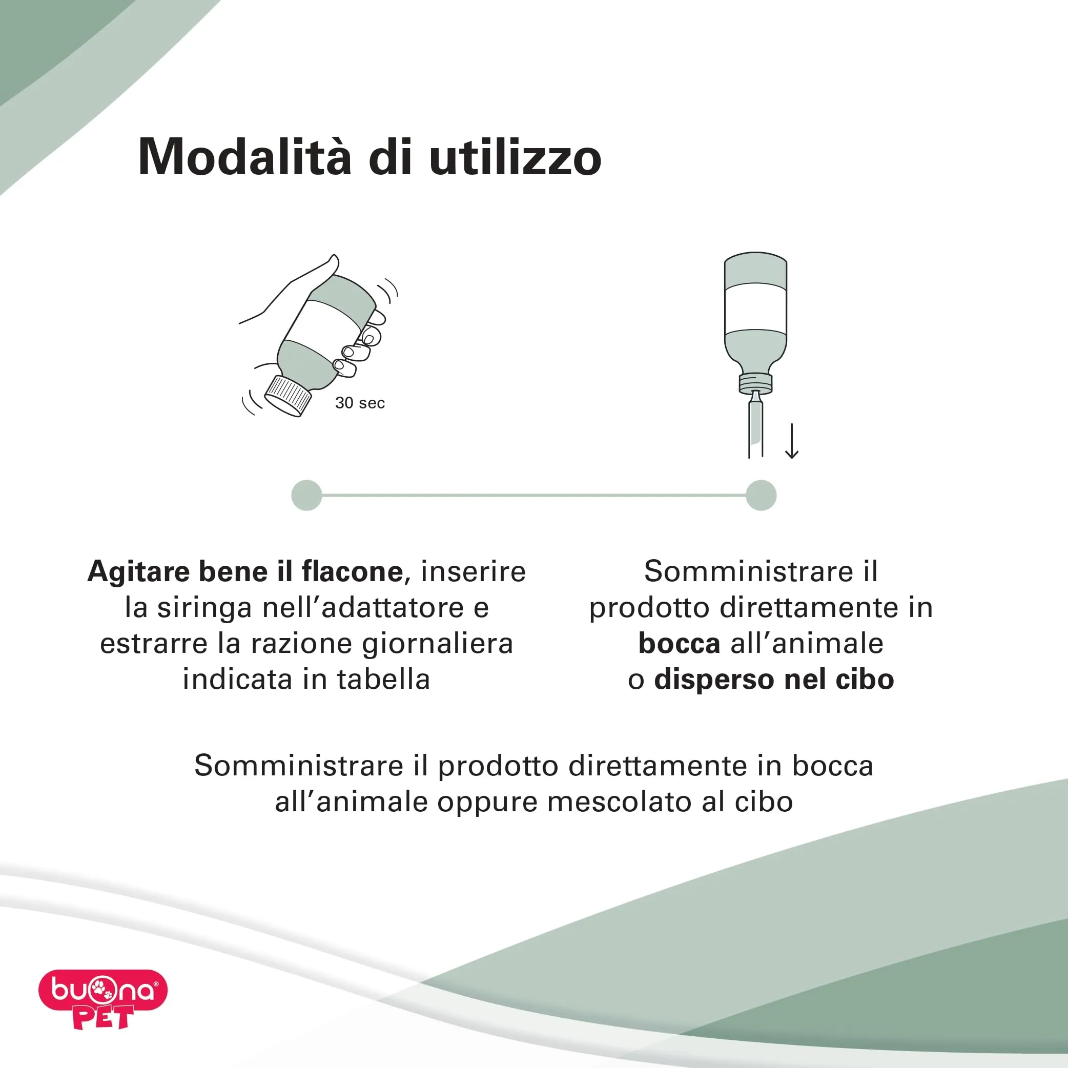 Buona Pet Tussina per Cani e Gatti Flacone 100 ml, Forma Liquida con Miele, Thymox®, Grindelia, Naringina e Ribes nero, Integratori per Cani e Gatti per il Benessere delle Vie Respiratorie - immagine 3