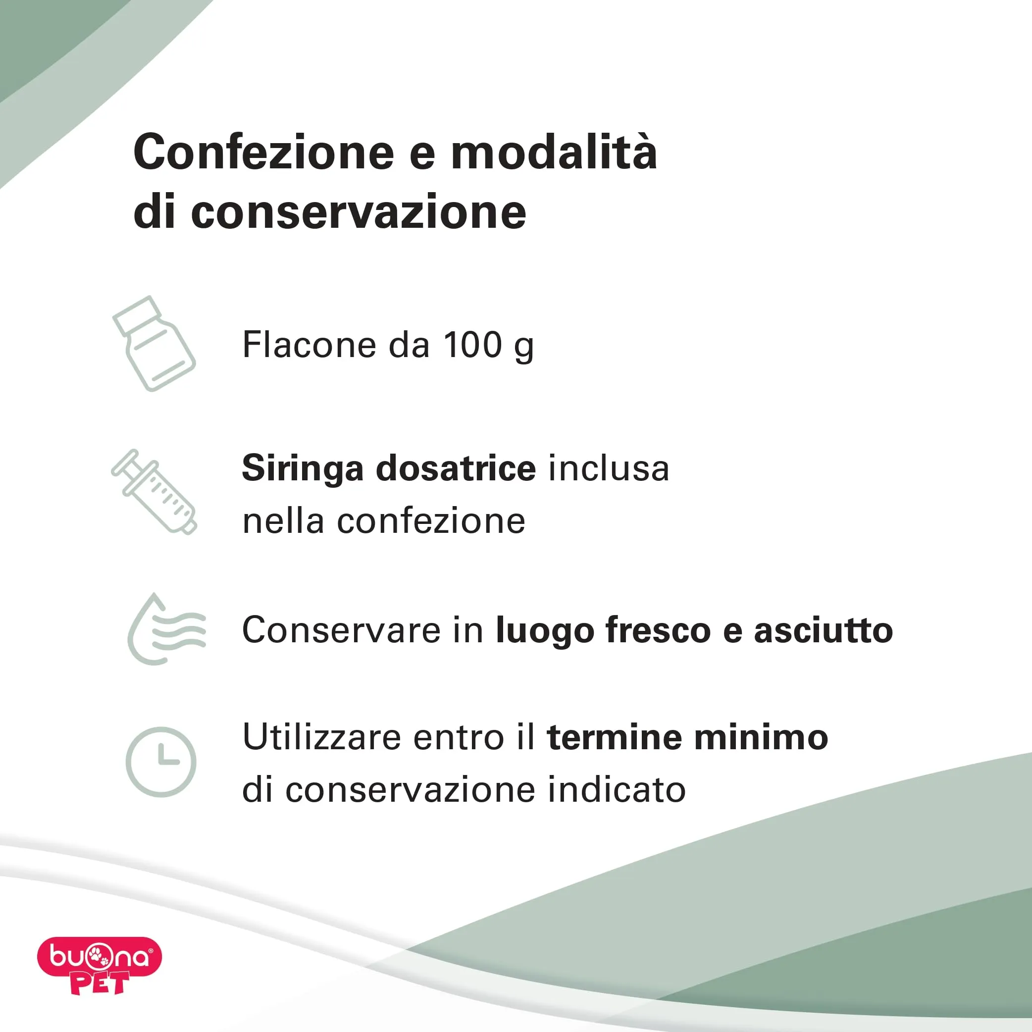 Buona Pet Tussina per Cani e Gatti Flacone 100 ml, Forma Liquida con Miele, Thymox®, Grindelia, Naringina e Ribes nero, Integratori per Cani e Gatti per il Benessere delle Vie Respiratorie - immagine 4
