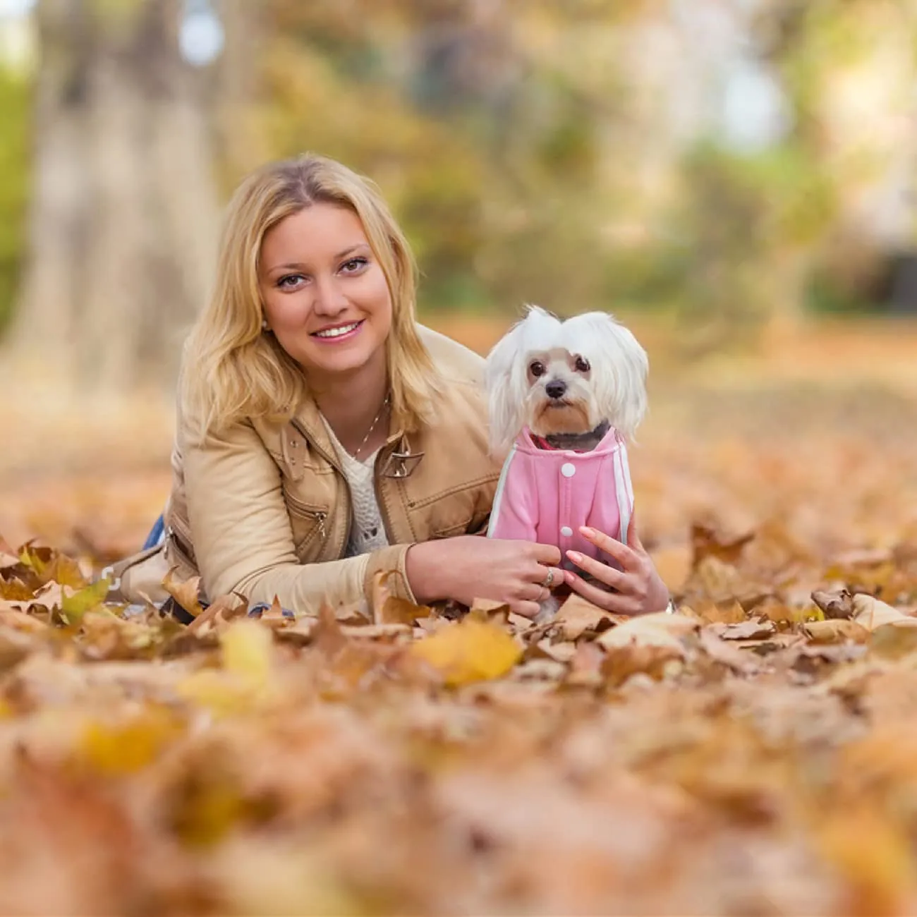 Dolahovy Felpa con cappuccio per cani Abbigliamento animali domestici Maglioni cuccioli autunno inverno Cappotti in pile cani Abito cane cotone per Chihuahua Small Medium Cani - immagine 5
