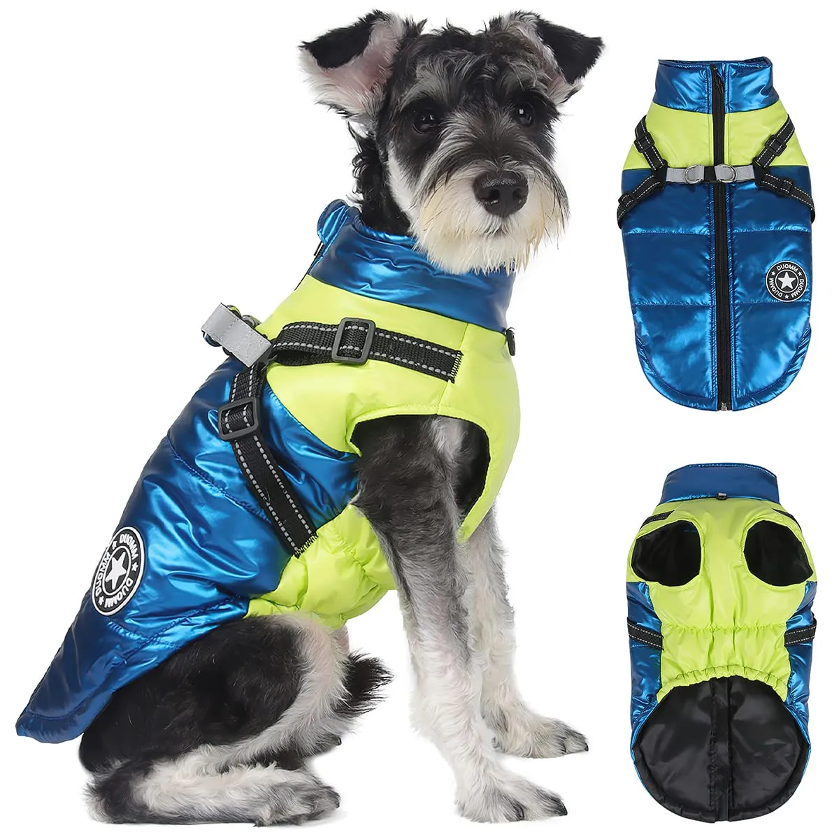 Cappotto Invernale per Cani, RosyFate Vestiti per Cani Piccoli, Giacca Cane Impermeabile, Gilet per Cani, Vestiti Caldi perr Animali Domestici, Antivento per Esterno (L) - immagine 1