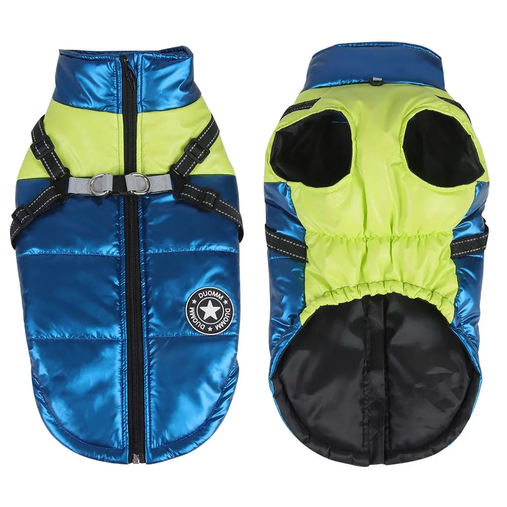 Cappotto Invernale per Cani, RosyFate Vestiti per Cani Piccoli, Giacca Cane Impermeabile, Gilet per Cani, Vestiti Caldi perr Animali Domestici, Antivento per Esterno (L) - immagine 7