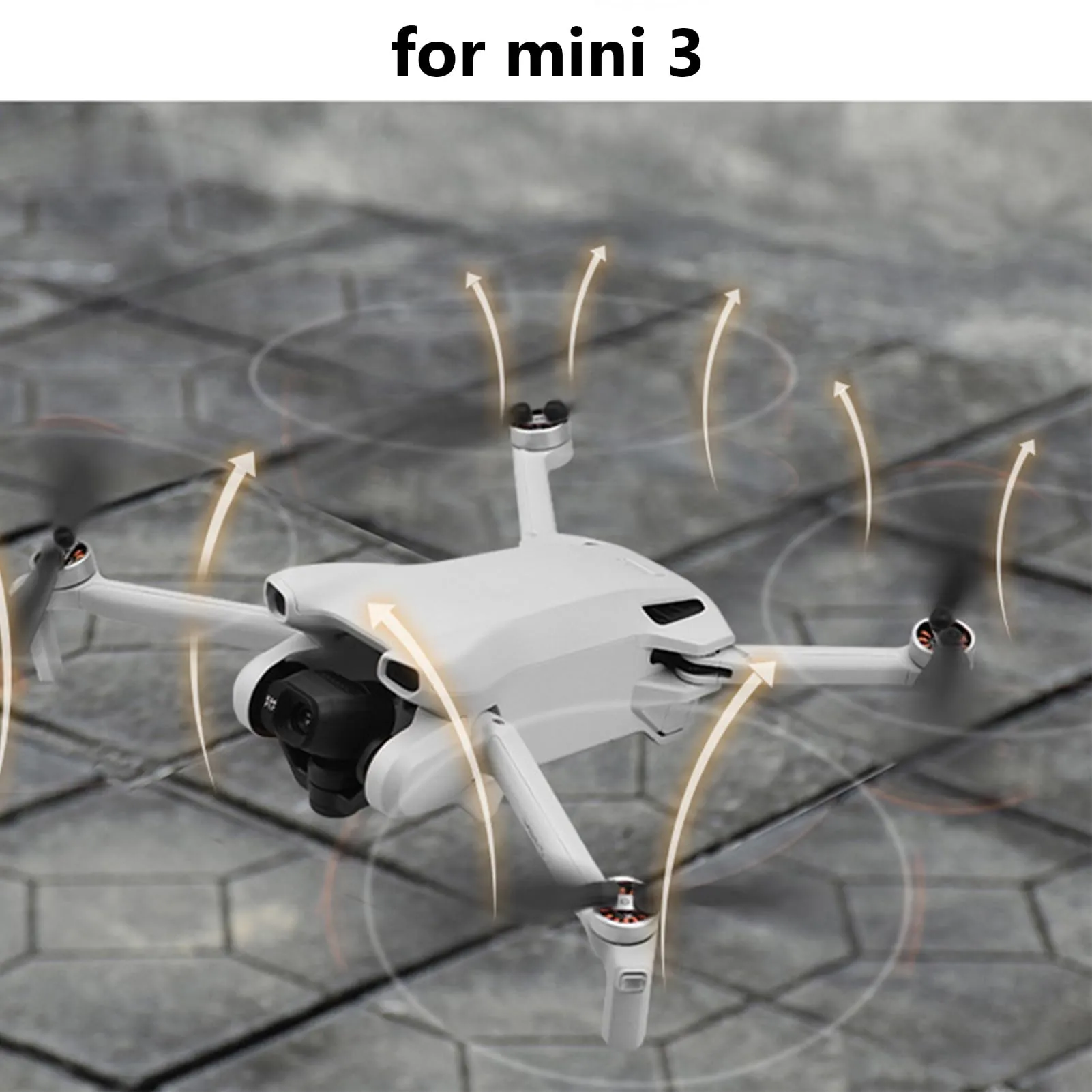 Bocguy 16 Pcs Drone Eliche Mini 3, Eliche per Mini 3 Accessori Sostituzione Drone con 24 Viti & 2 Cacciavite, Basso Rumore & Stabile (Argento) - immagine 7