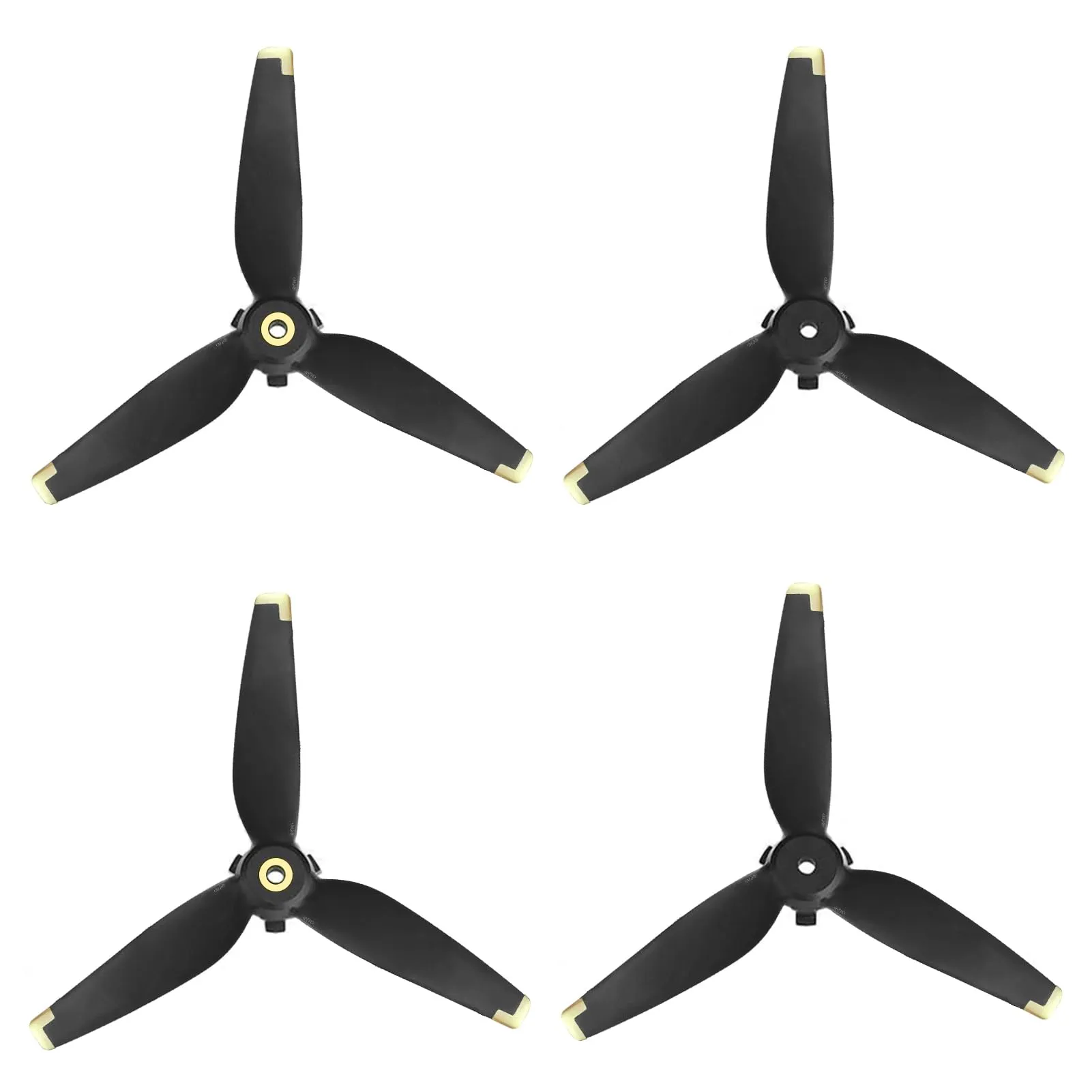 Bocguy FPV Eliche, 4 Pcs Drone FPV 5328S Eliche mit Design di Installazione Rapida, Accessori per FPV Elica per Sostituzione Drone, Elica a Basso Rumore & a Stabile (Oro) - immagine 1