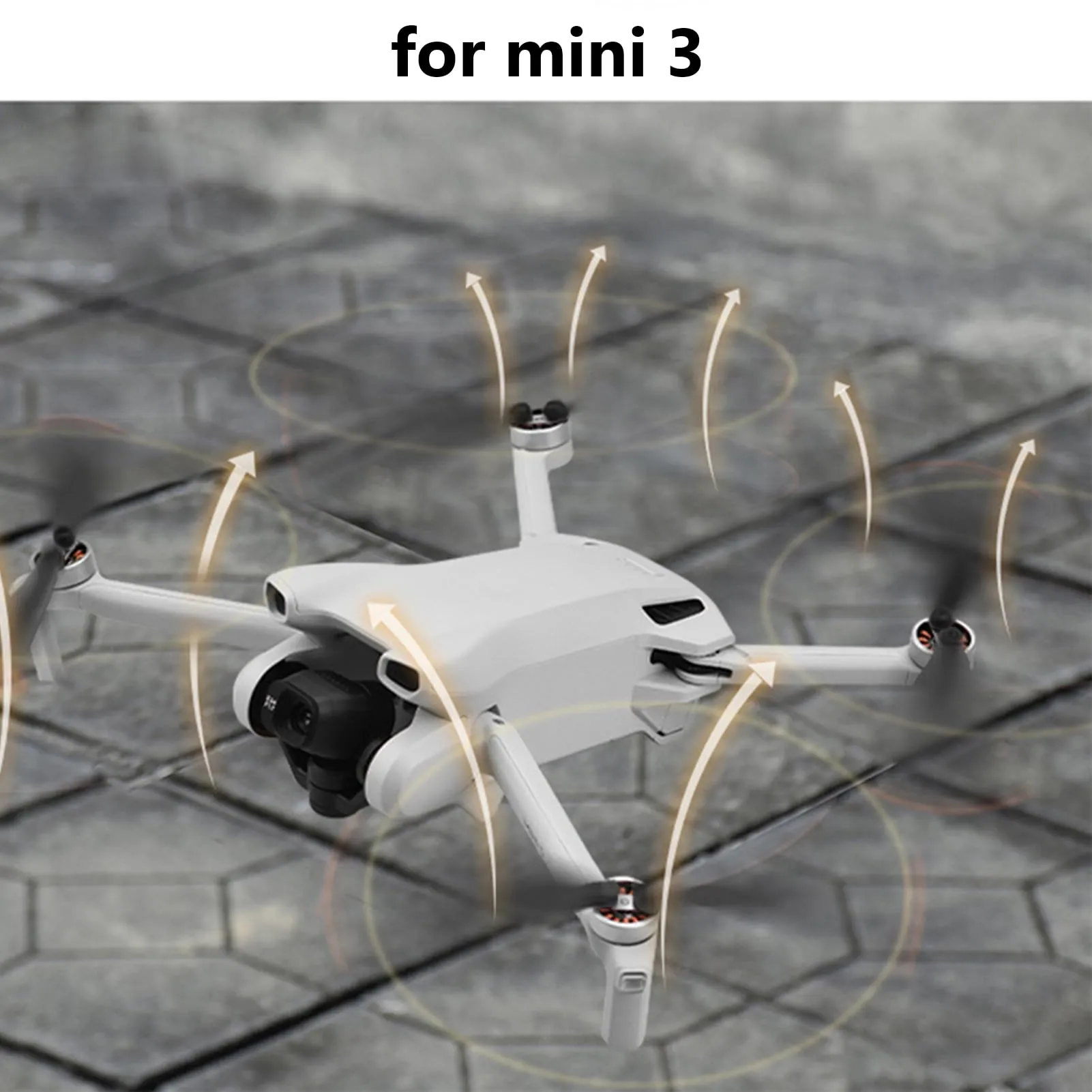 Bocguy 16 Pcs Drone Eliche Mini 3, Eliche per Mini 3 Accessori Sostituzione Drone con 24 Viti & 2 Cacciavite, Basso Rumore & Stabile (Oro) - immagine 7