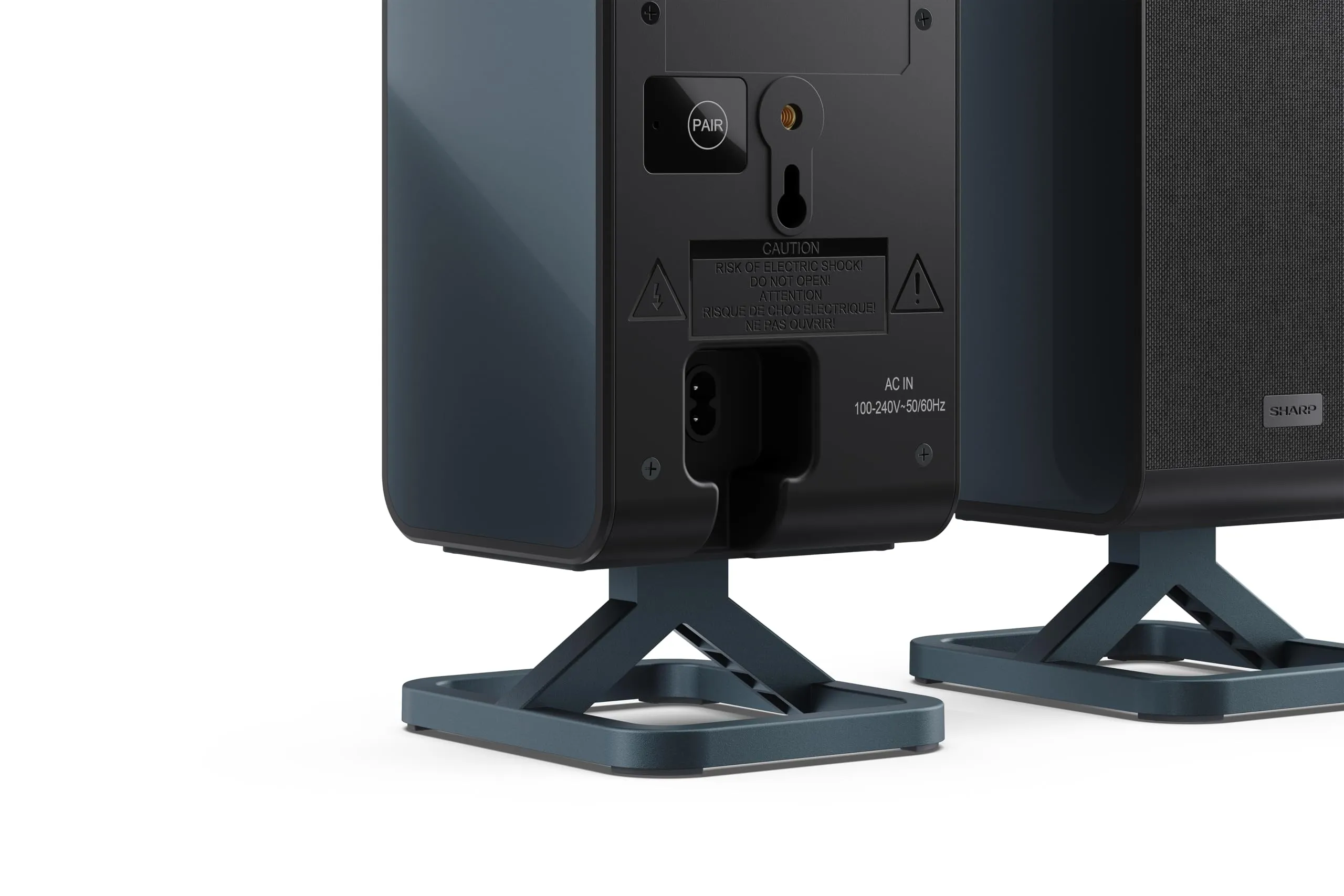 Sharp Q Diffusori Posteriori HT-SPR52021(BK) – Nero – 200W 2.0.2 - immagine 3