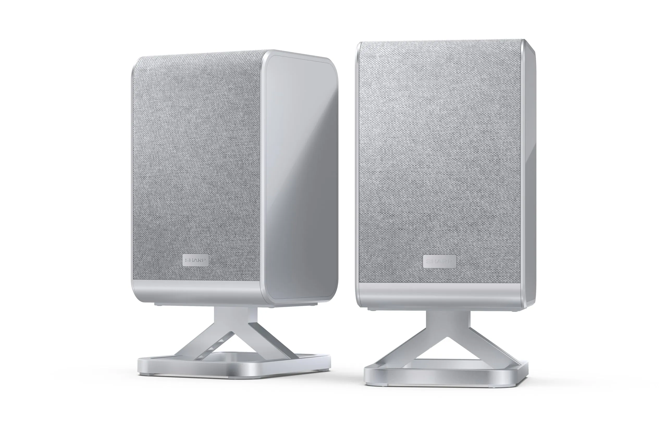 Sharp Q Diffusori Posteriori HT-SPR52021(SL) – Argento – 200W 2.0.2 - immagine 1