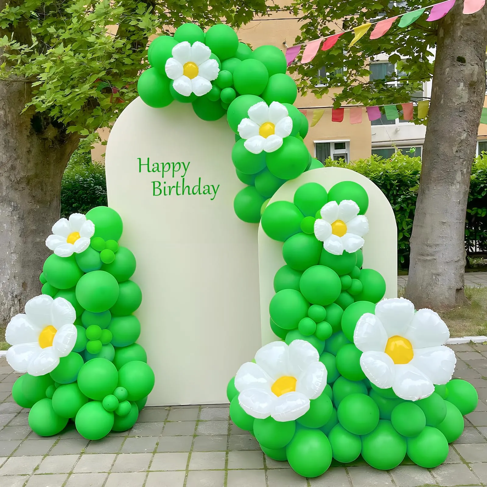 Unisun Palloncini Verdi, 50 Pezzi 12 Pollici Palloncini Verdi Opachi - immagine 5