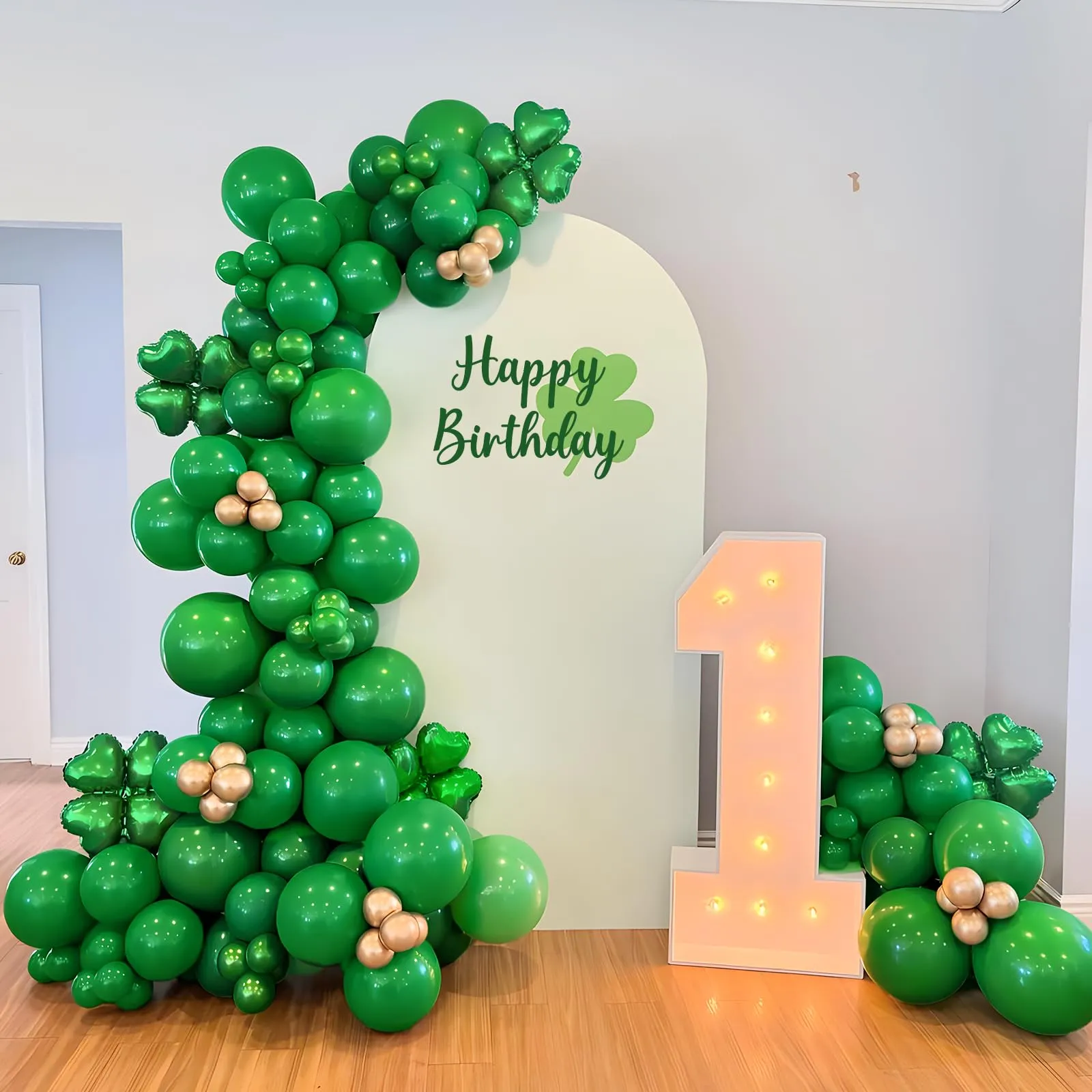 Unisun Palloncini Verdi, 50pz 12 pollici, palloncini Verde Scuro per Natale - immagine 5