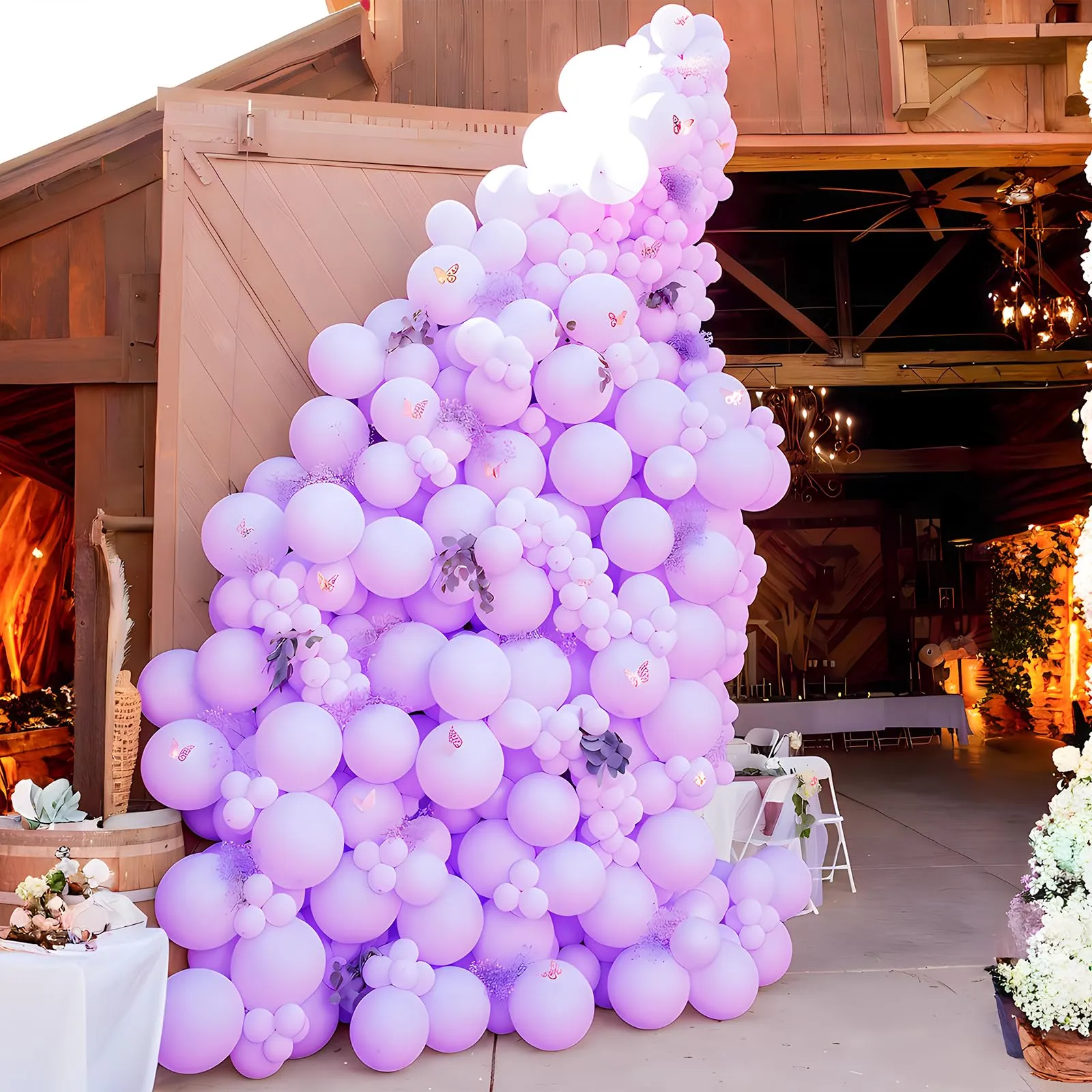 Unisun Palloncini Viola, 50 Pz 12 Pollici Palloncino Viola Chiaro Pastello - immagine 5