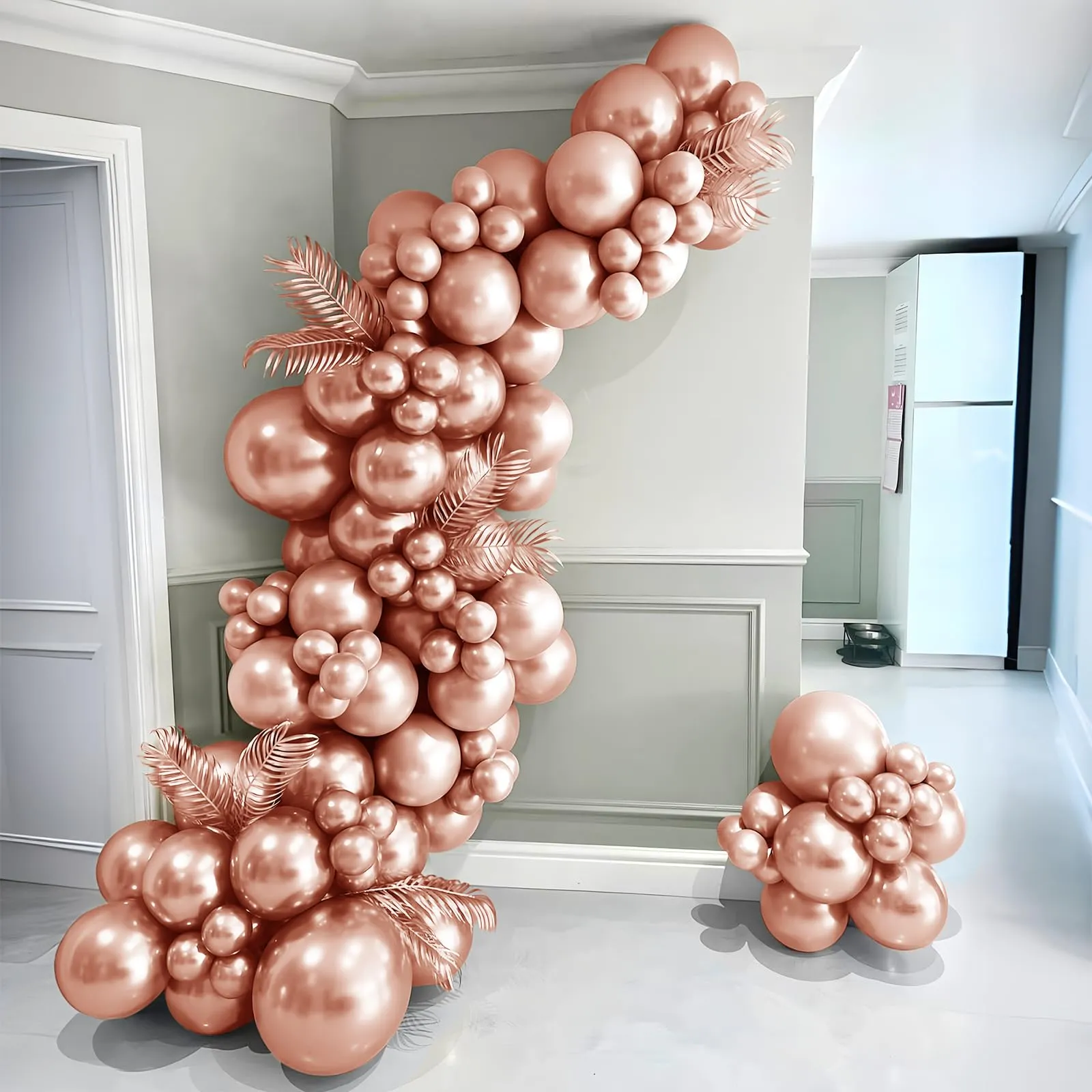 Unisun Palloncini Oro Rosa, 50 Pezzi 12 Pollici Palloncino Metallizzato - immagine 6