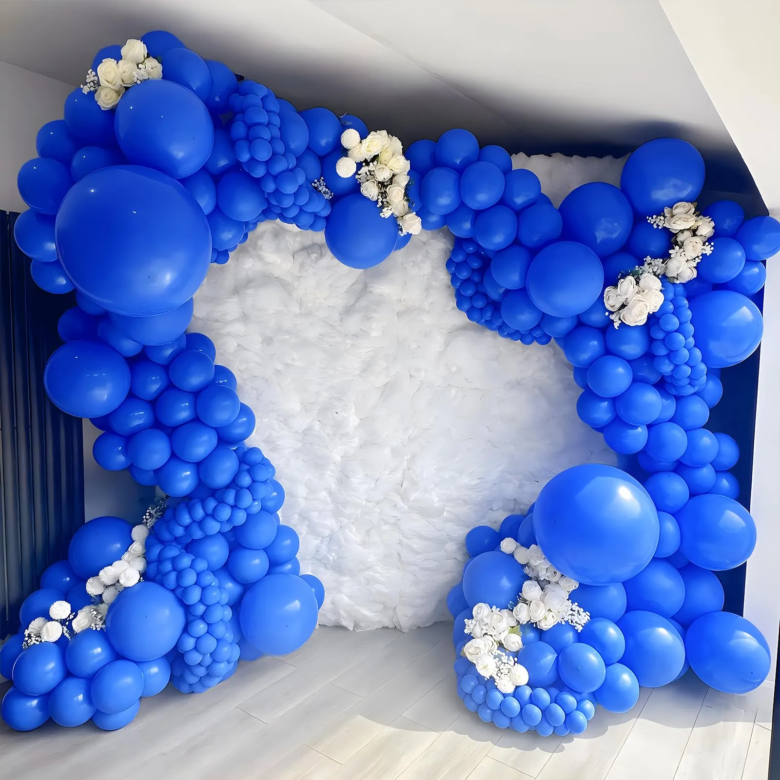 Unisun Palloncini Blu, 50 Pezzi 12 Pollici Palloncino Blu Scuro - immagine 4