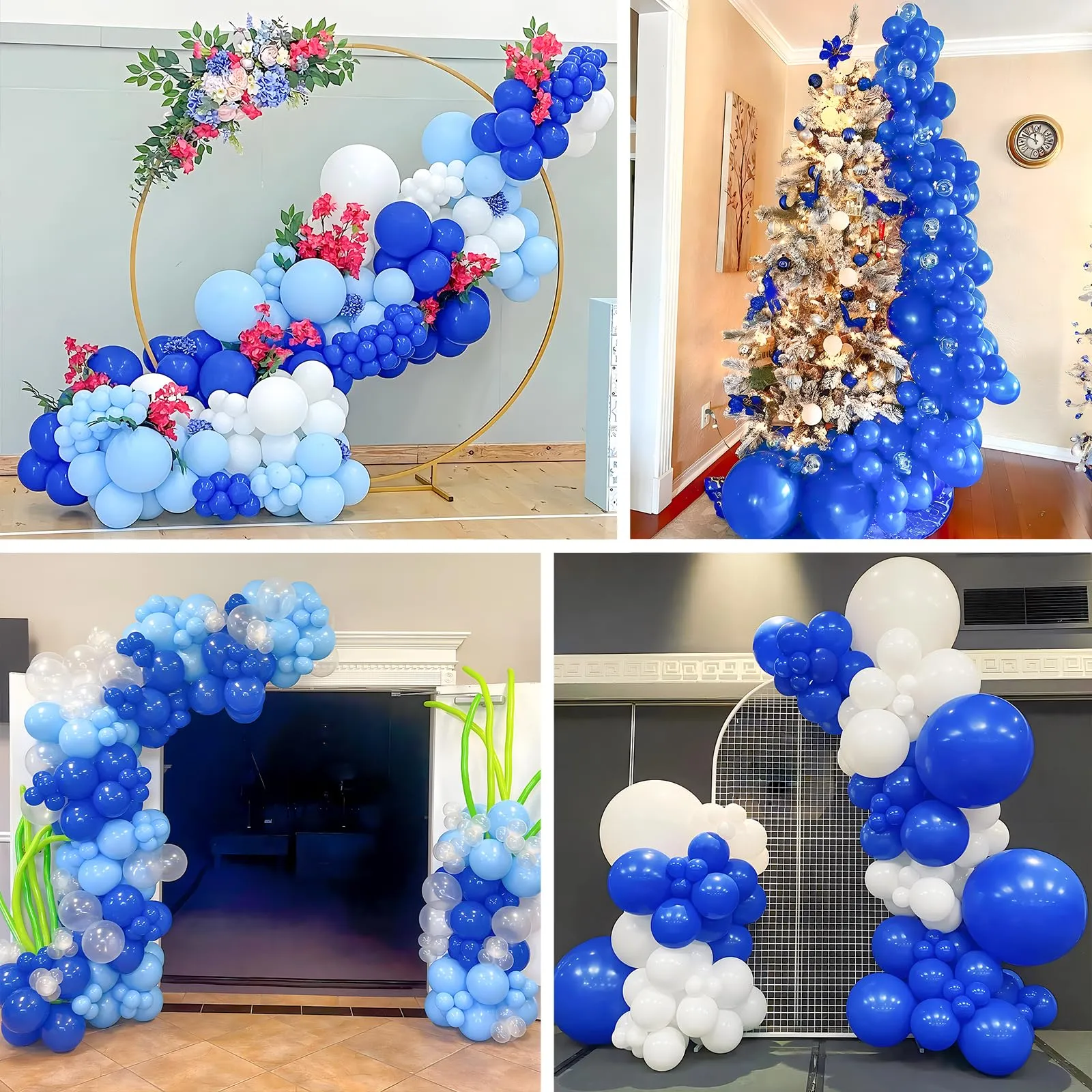 Unisun Palloncini Blu, 50 Pezzi 12 Pollici Palloncino Blu Scuro - immagine 7