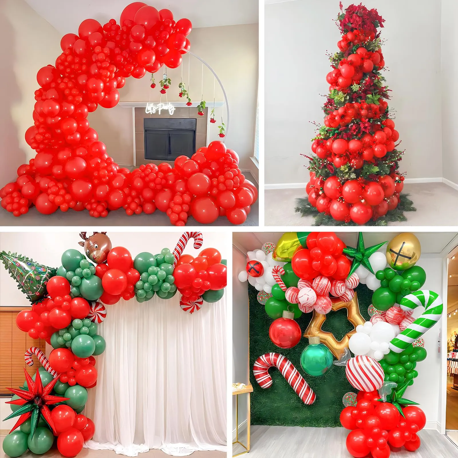 Unisun Palloncini Rossi, 50 Pezzi 12 Pollici Palloncino Rossi Opachi - immagine 7