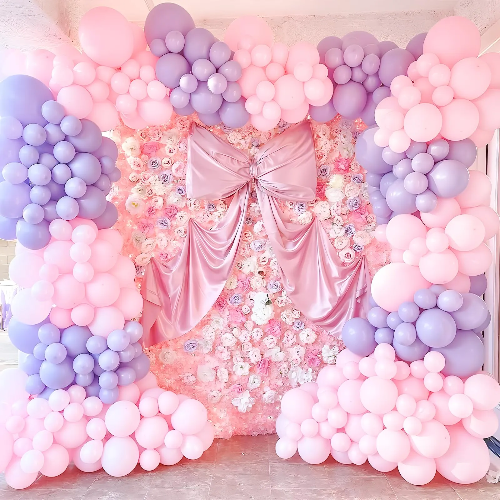 Unisun Palloncini Rosa Pastello, 50 Pezzi 12 Pollici Palloncino Rosa Chiaro - immagine 6
