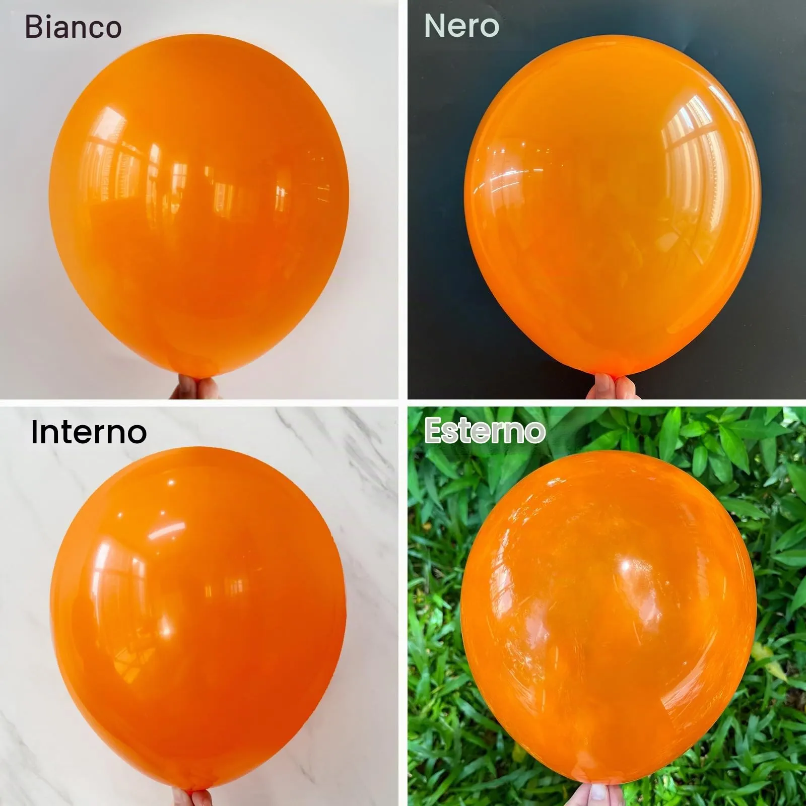 Unisun Palloncini Arancioni, 50 Pezzi 12 Pollici - immagine 3