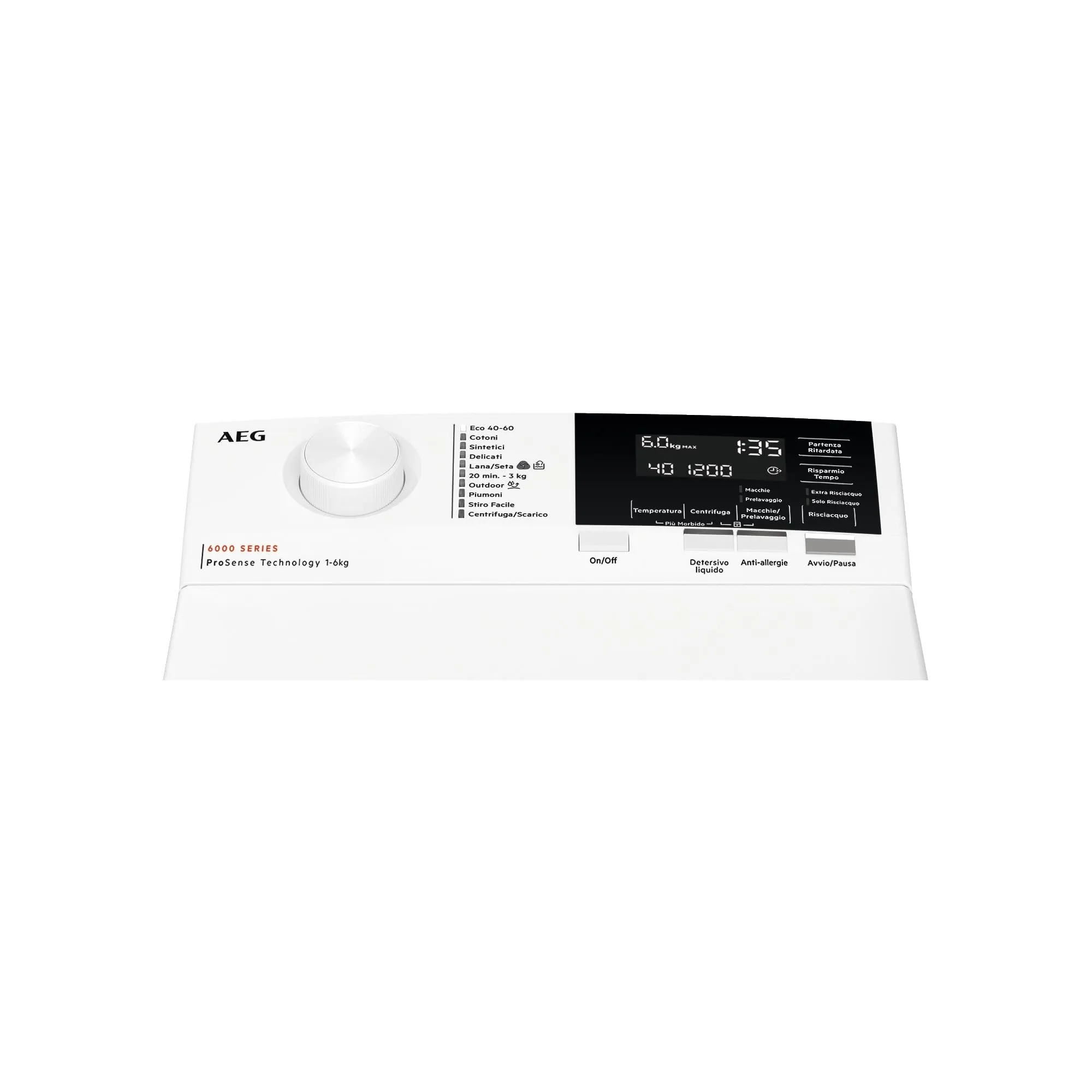 AEG LTR6G26A Lavatrice Carica Frontale 6 kg ProSense Serie 6000 - immagine 2
