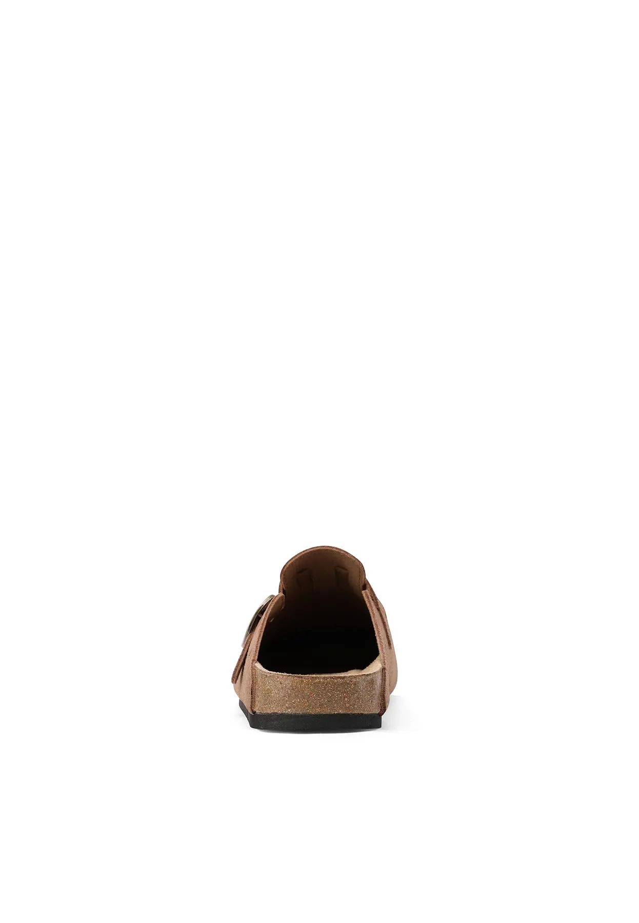 QUEEN HELENA Sabot Scamosciati Sandali Chiusi Donna X30-210 (Marrone, Sistema Taglie Calzature EU, Adulto, Donna, Numero, Media, 36) - immagine 6
