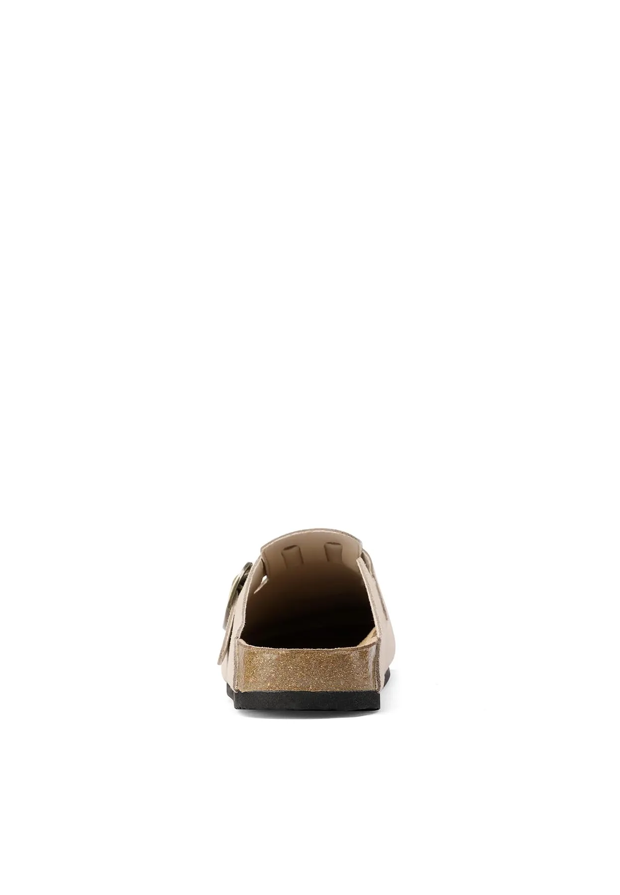 QUEEN HELENA Sabot Scamosciati Sandali Chiusi Donna X30-210 (Khaki, Sistema Taglie Calzature EU, Adulto, Donna, Numero, Media, 39) - immagine 6