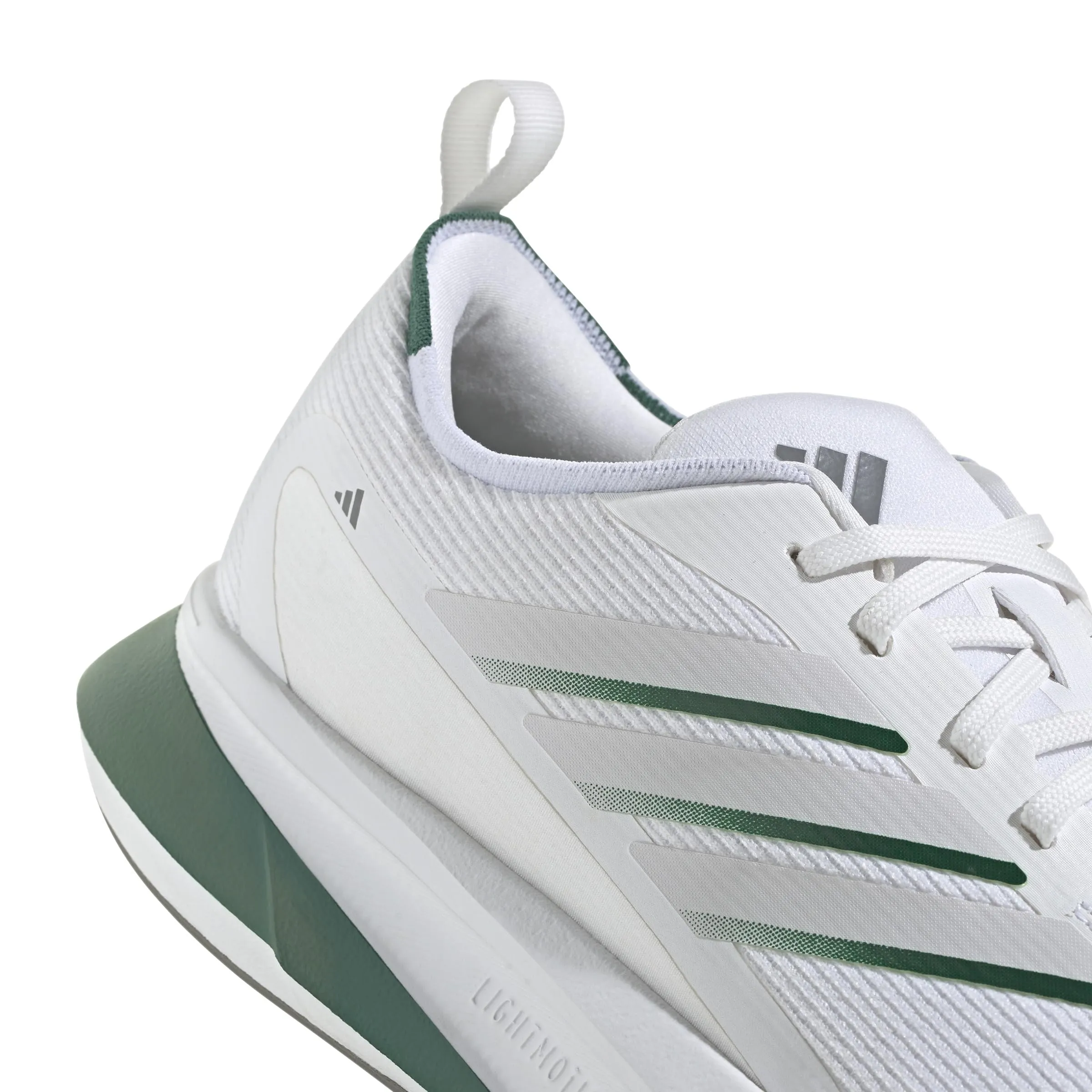 adidas Scarpe da corsa Duramo Sl 2 da uomo, EU, Bianco Bianco Collegiate Verde, 37 1/3 EU - immagine 8