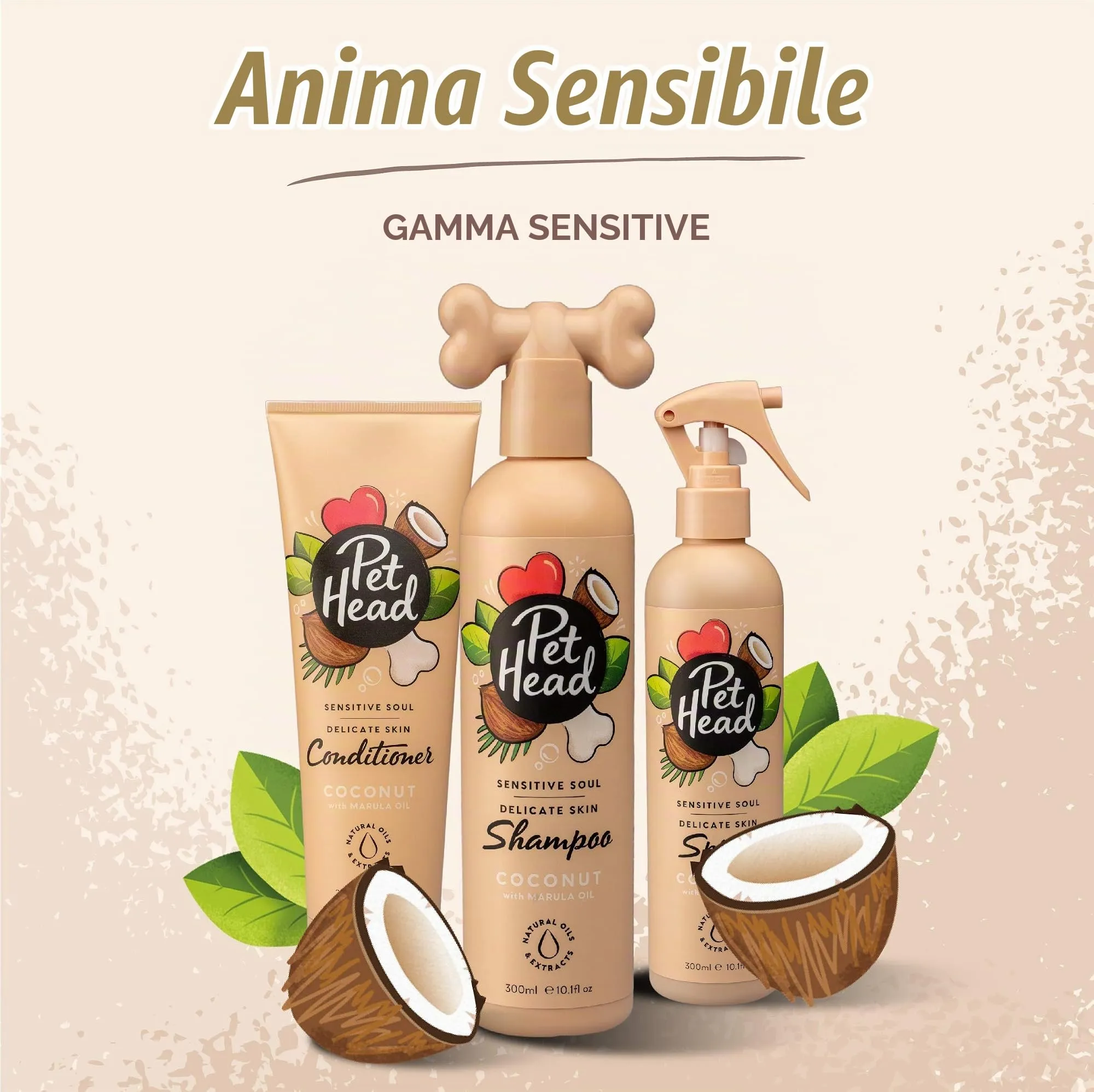 Pet Head Deodorante Spray per Cani con Pelle sensibile, ipoallergenico, Marrone - immagine 6