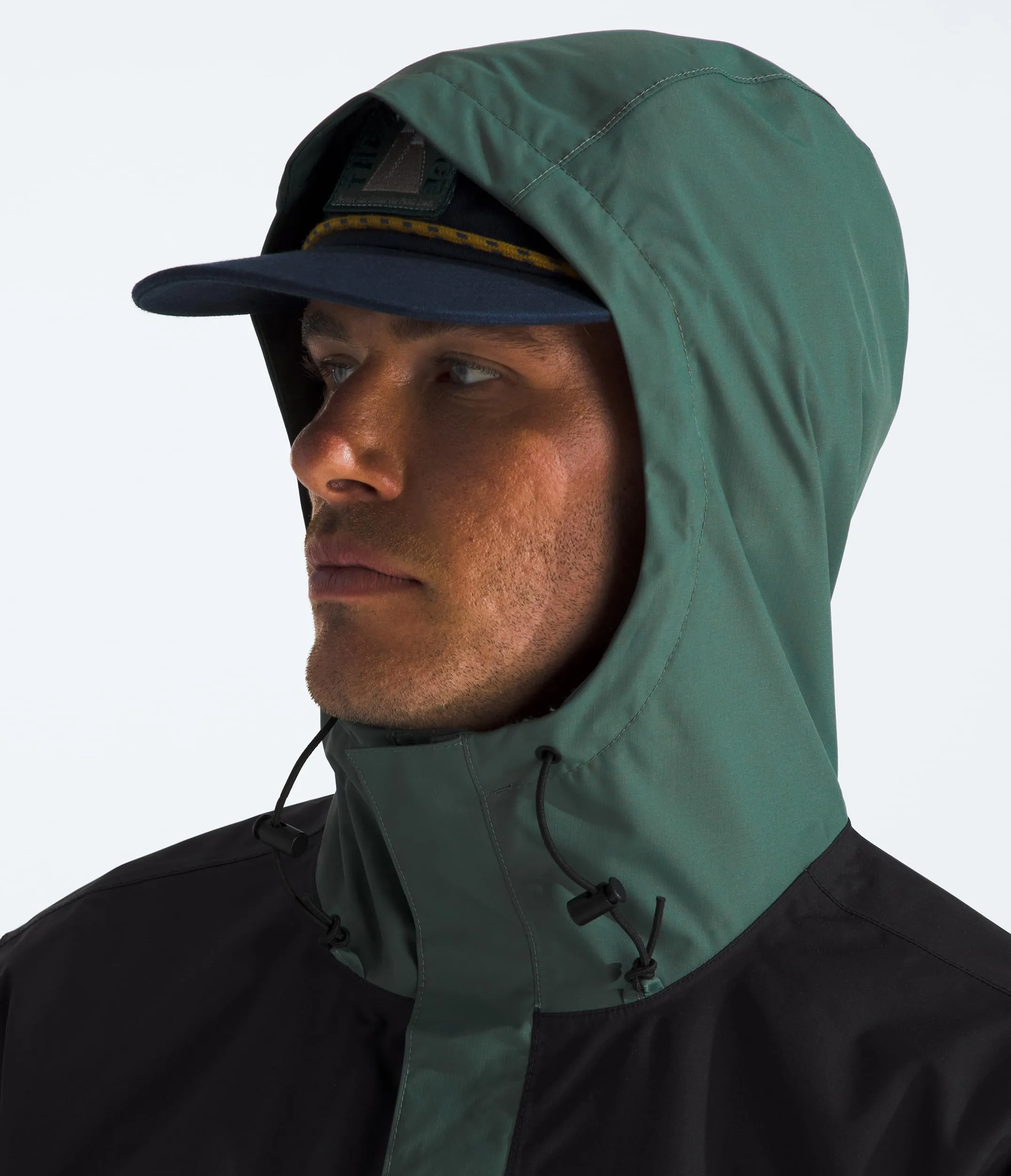 THE NORTH FACE NF0A7QEYLFW M ANTORA JACKET Giacca Uomo DUCK GREEN/TNF BLACK Taglia S - immagine 3