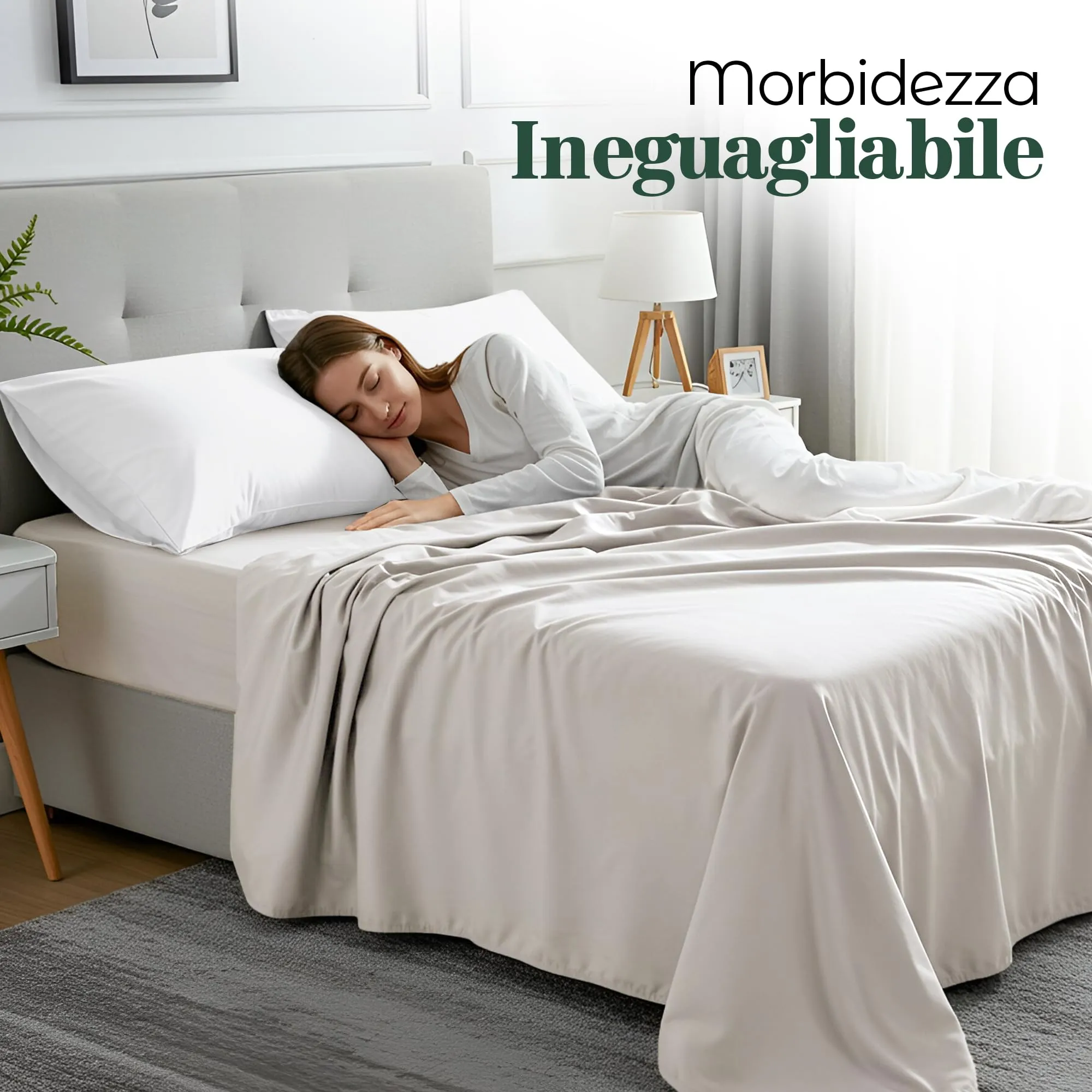 Utopia Bedding - Federe Set Di 2 Copricuscino - 50 x 80 cm - Bianco - immagine 6
