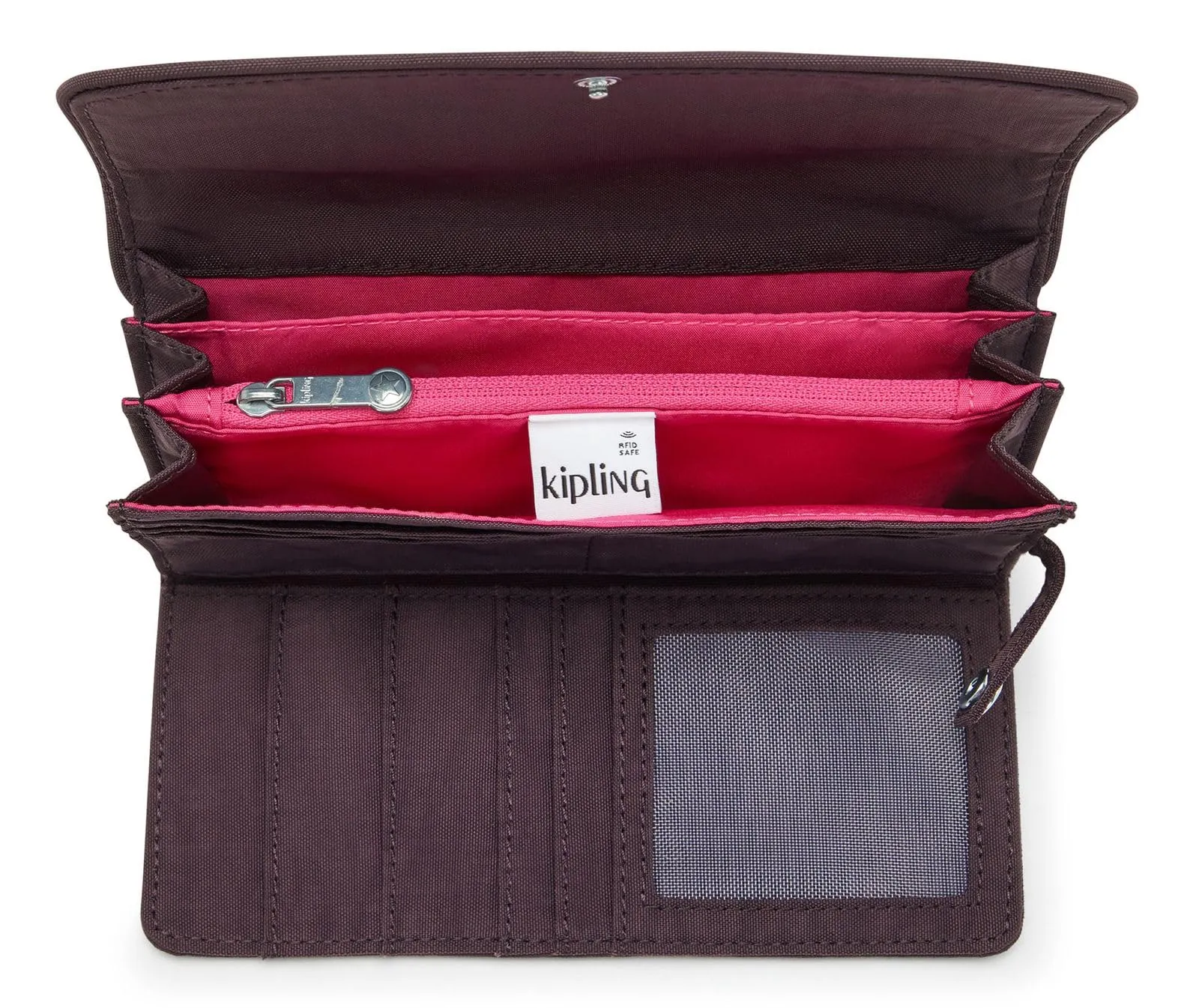Kipling Money Land, Portafoglio Donna, Ultimate Plum, Taglia Unica - immagine 2