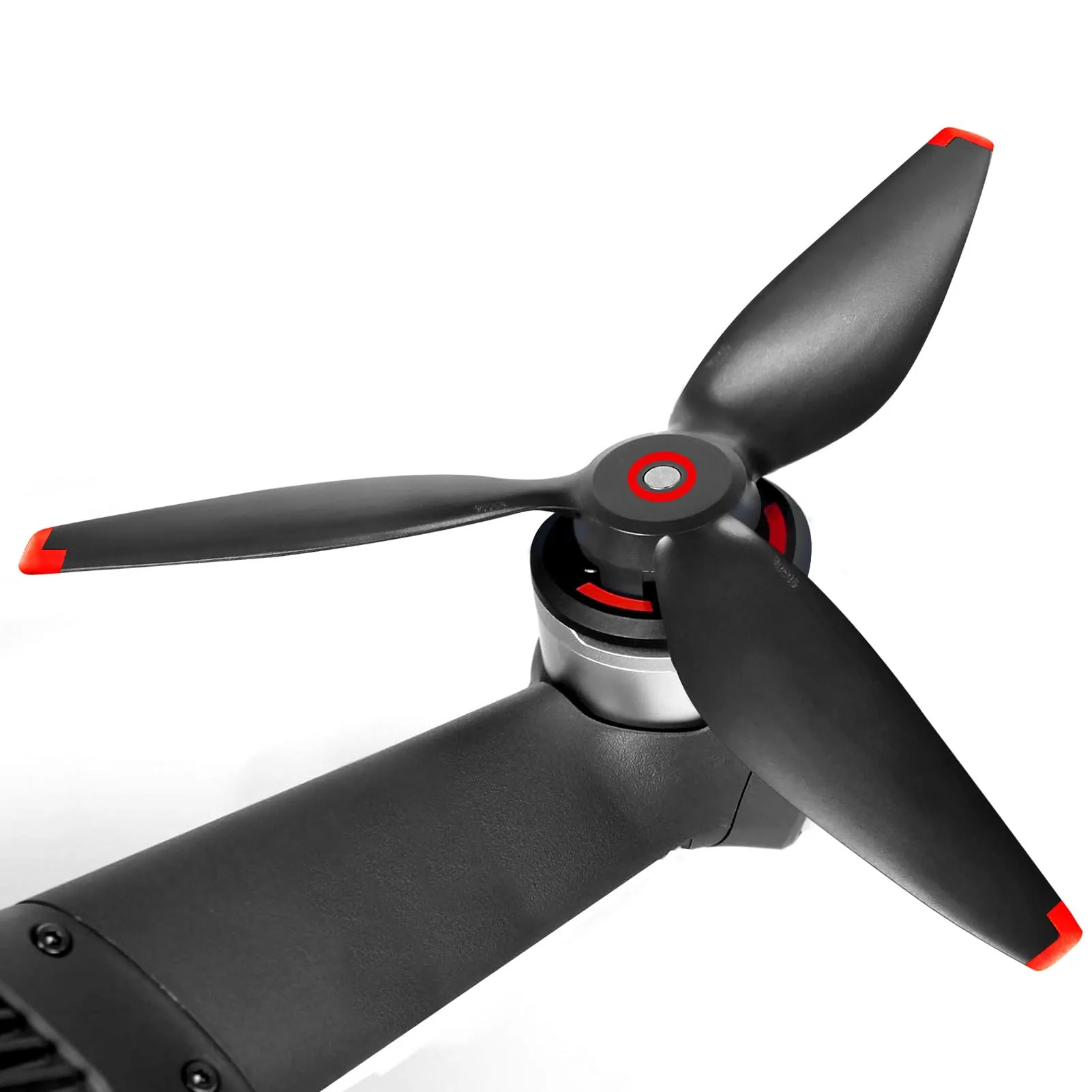 Bocguy FPV Eliche, 4 Pcs Drone FPV 5328S Eliche mit Design di Installazione Rapida, Accessori per FPV Elica per Sostituzione Drone, Elica a Basso Rumore & a Stabile (Rosso) - immagine 3